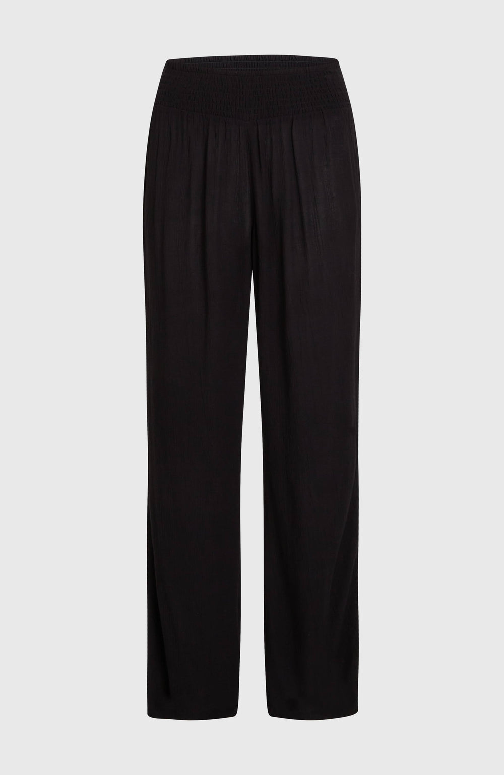 Johnny Smocked Waist Pants Black Out
