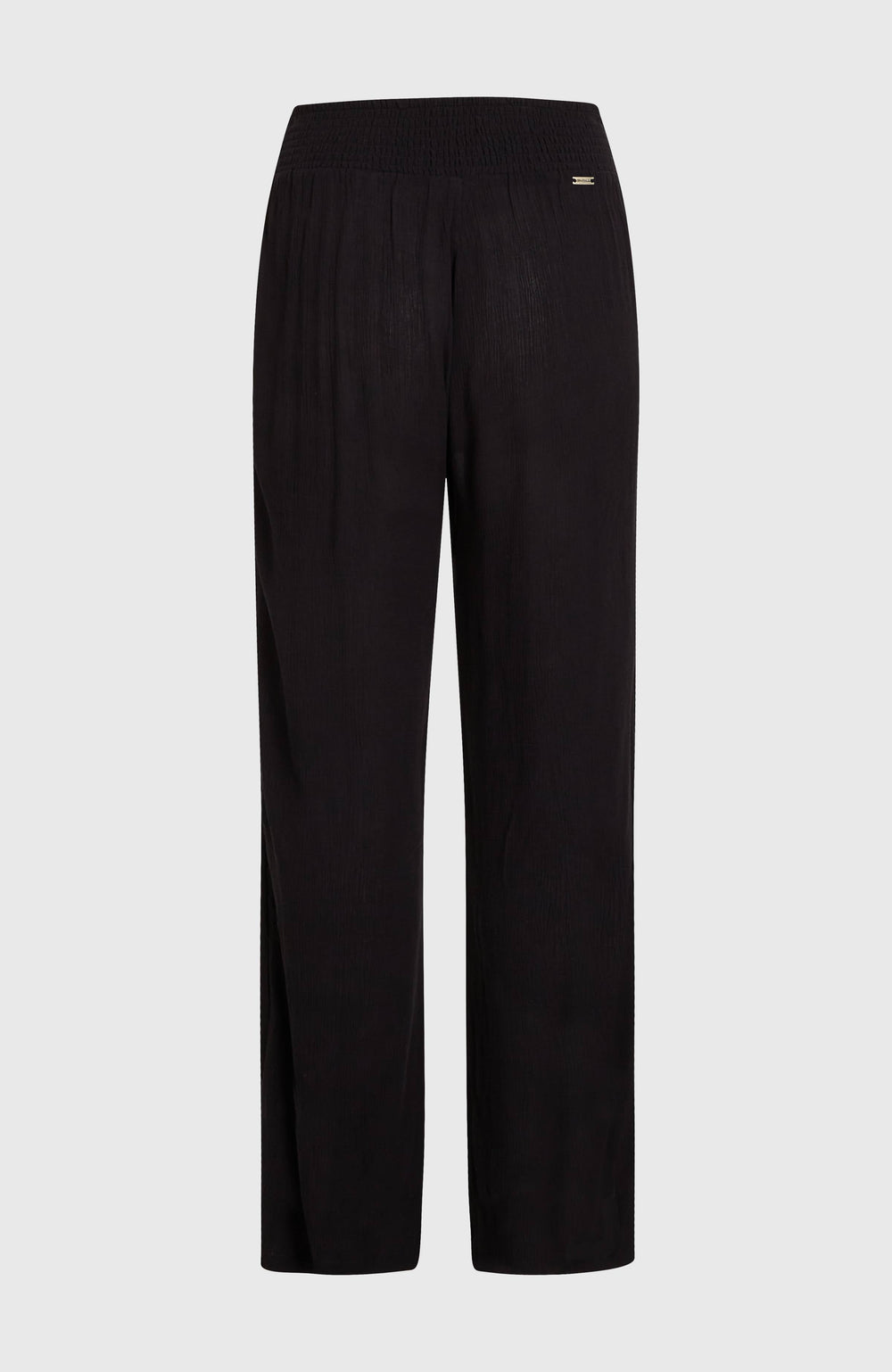 Johnny Smocked Waist Pants Black Out