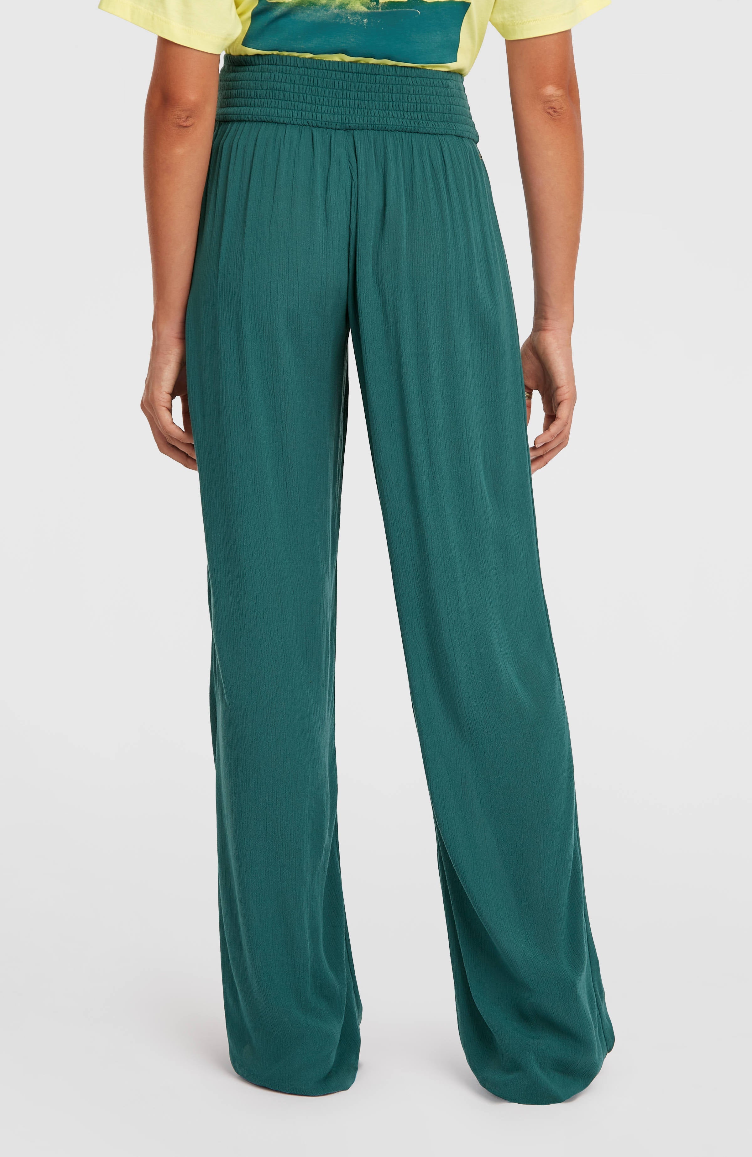 Johnny Smocked Waist Pants Botanical Heat