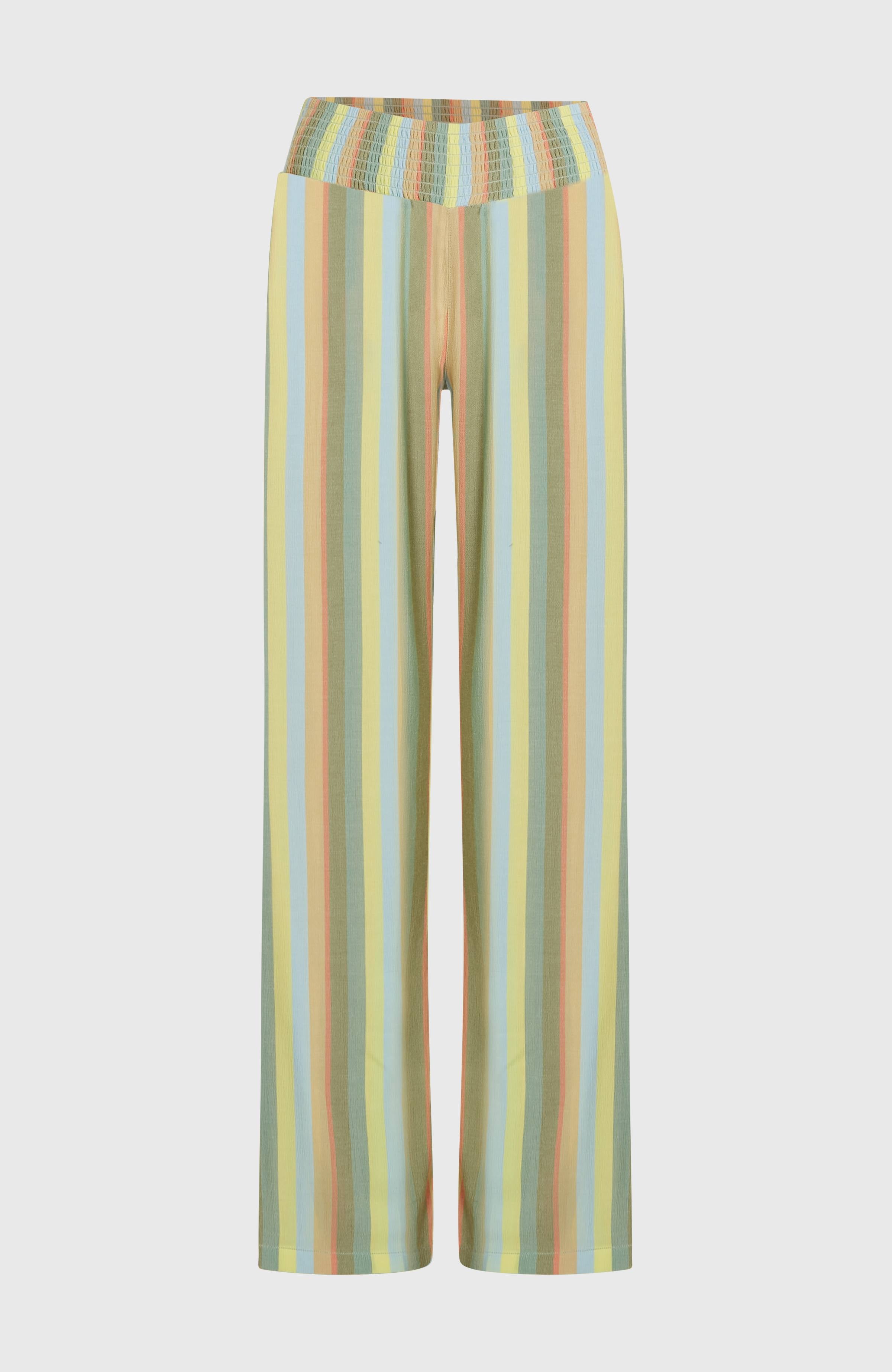 Johnny Smocked Waist Pants Multi Must Haves Stripe