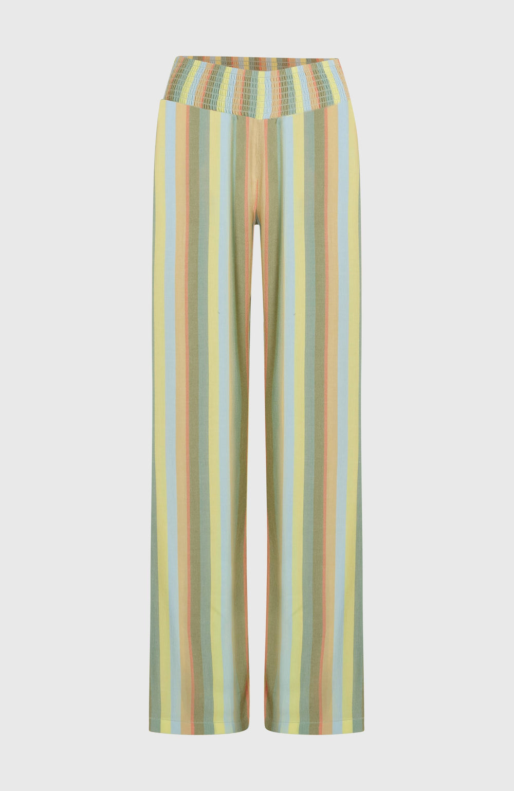 Johnny Smocked Waist Pants Multi Must Haves Stripe