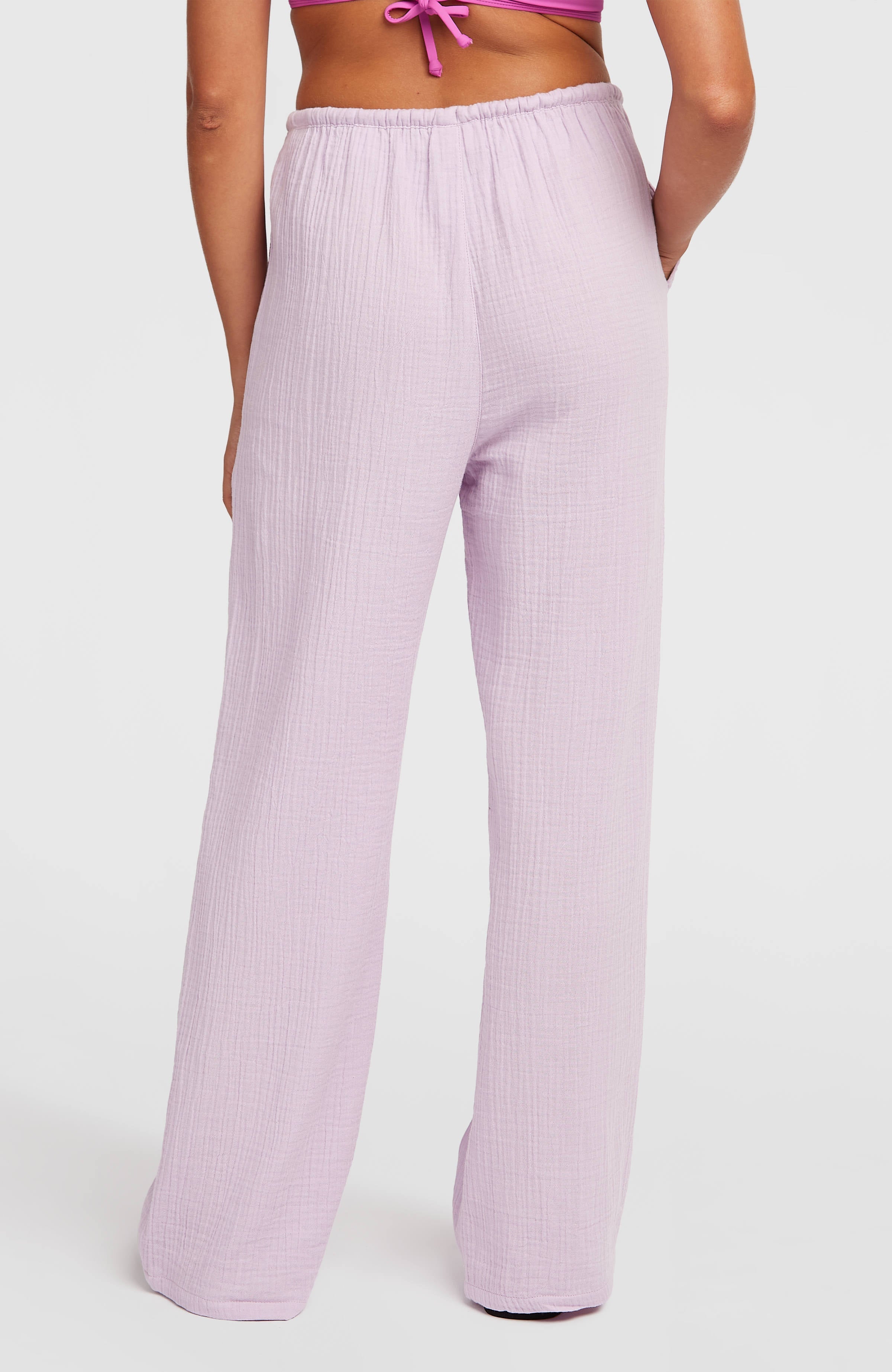 Brenda Structured Pants Pale Lavender