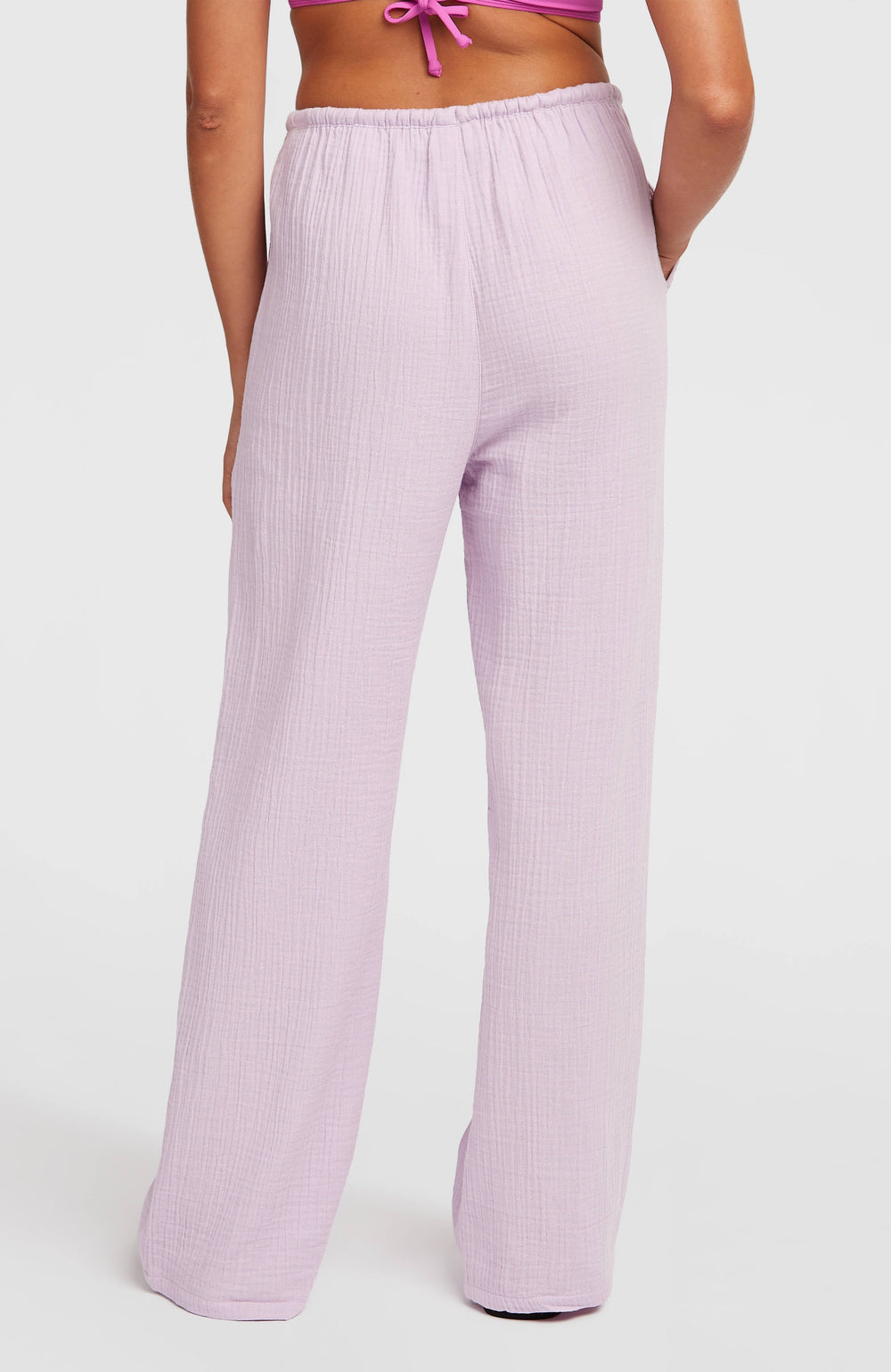 Brenda Structured Pants Pale Lavender