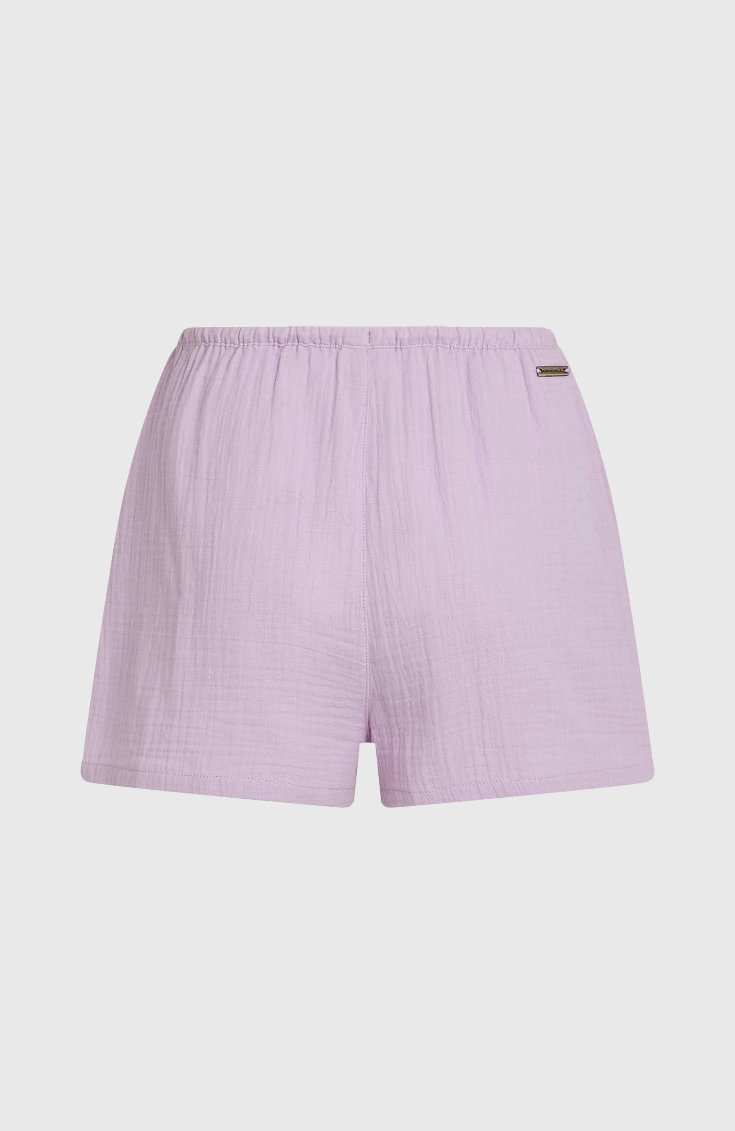 Brenda Structured Shorts Pale Lavender