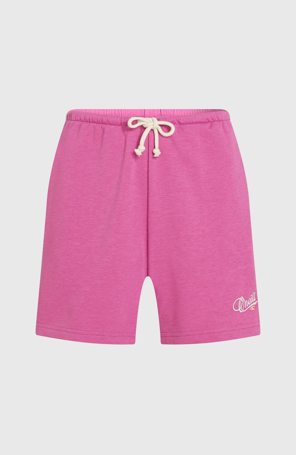 Essentials Script Sweatshorts Electric Fuschia