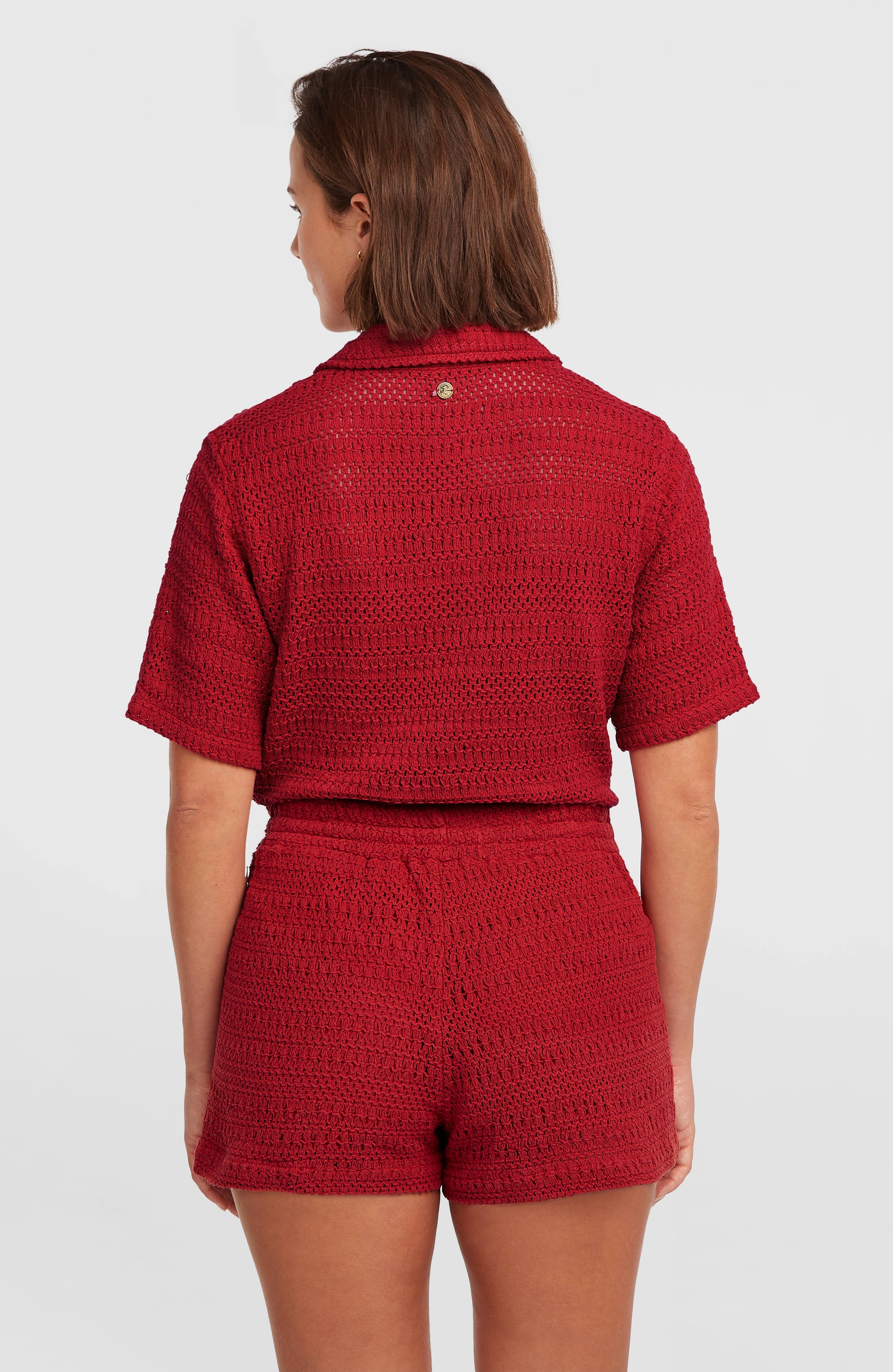 O'Riginals Crochet Shorts Midnight Poppy