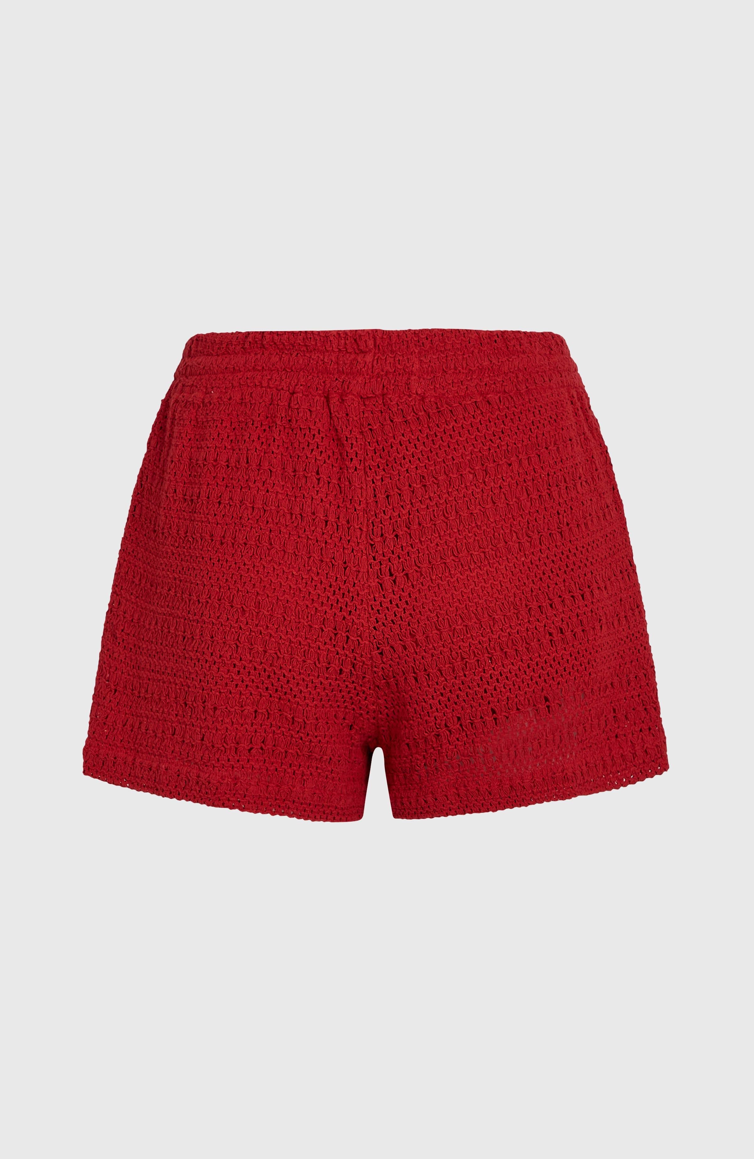 O'Riginals Crochet Shorts Midnight Poppy
