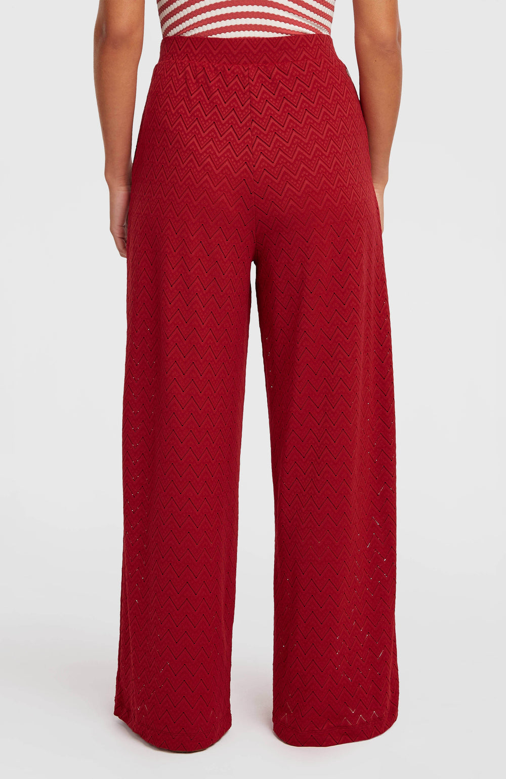 O'Riginals Wide-Leg Pants Midnight Poppy