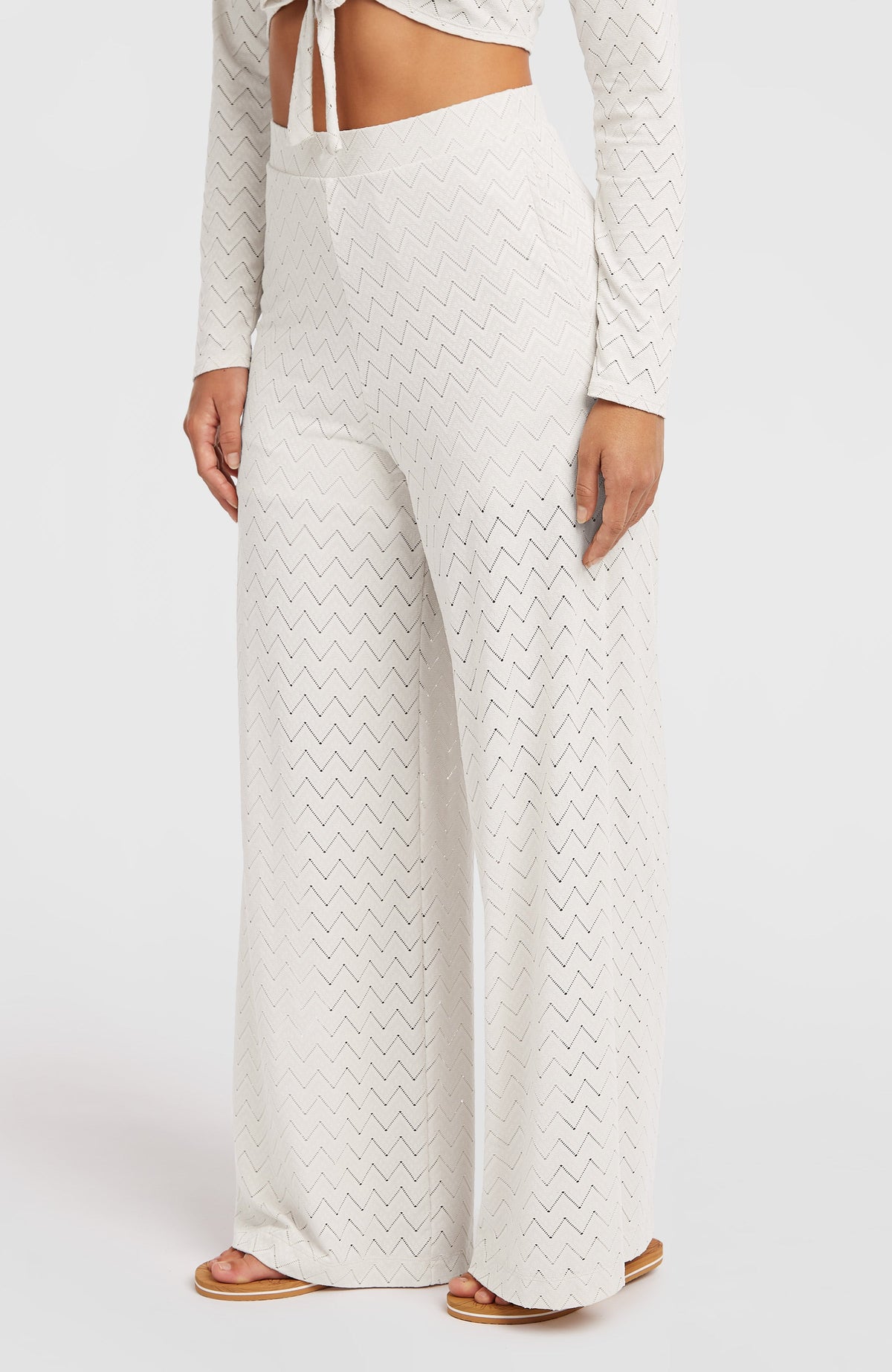O'Riginals Wide-Leg Pants Snow White