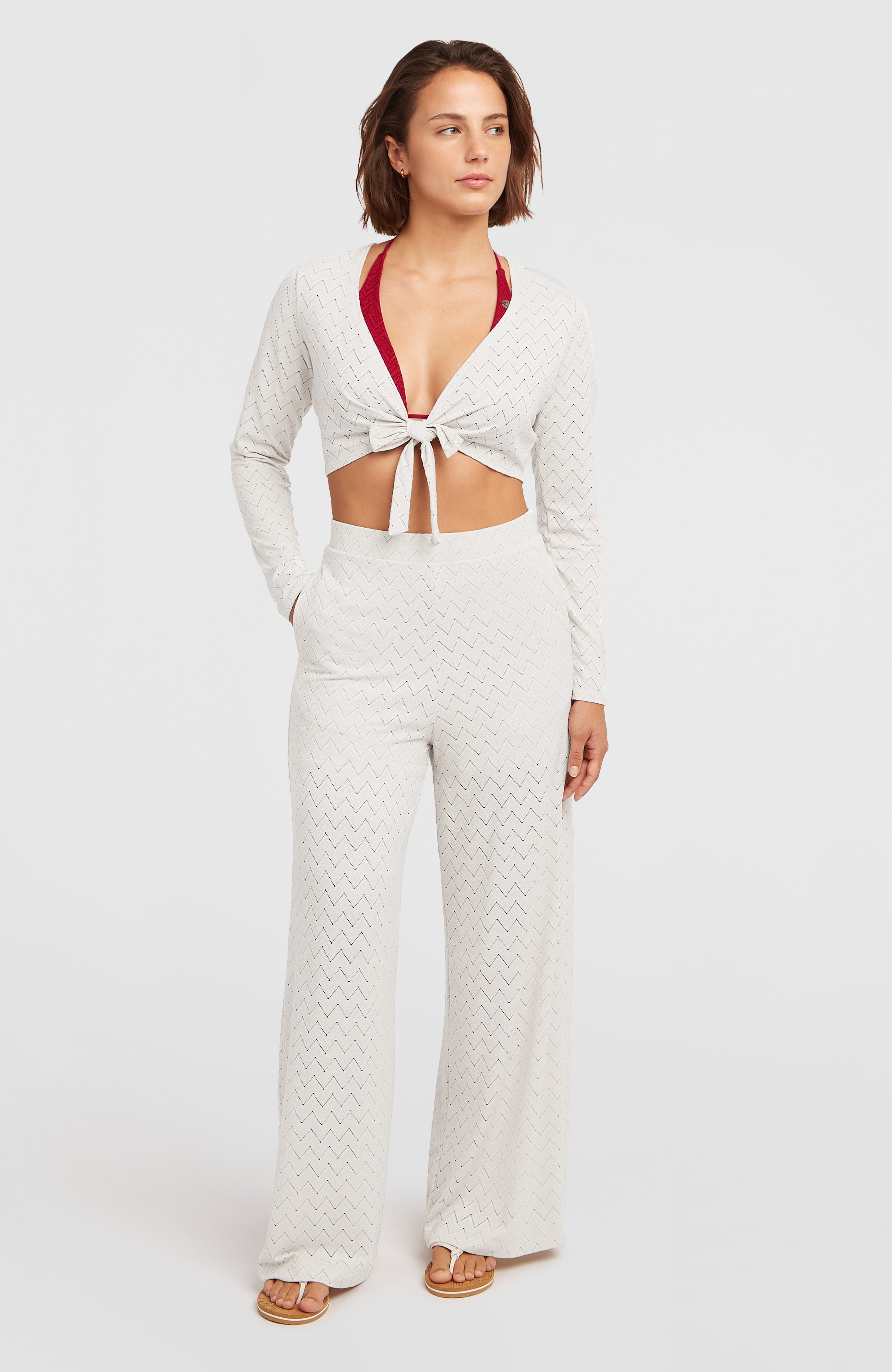 O'Riginals Wide-Leg Pants Snow White