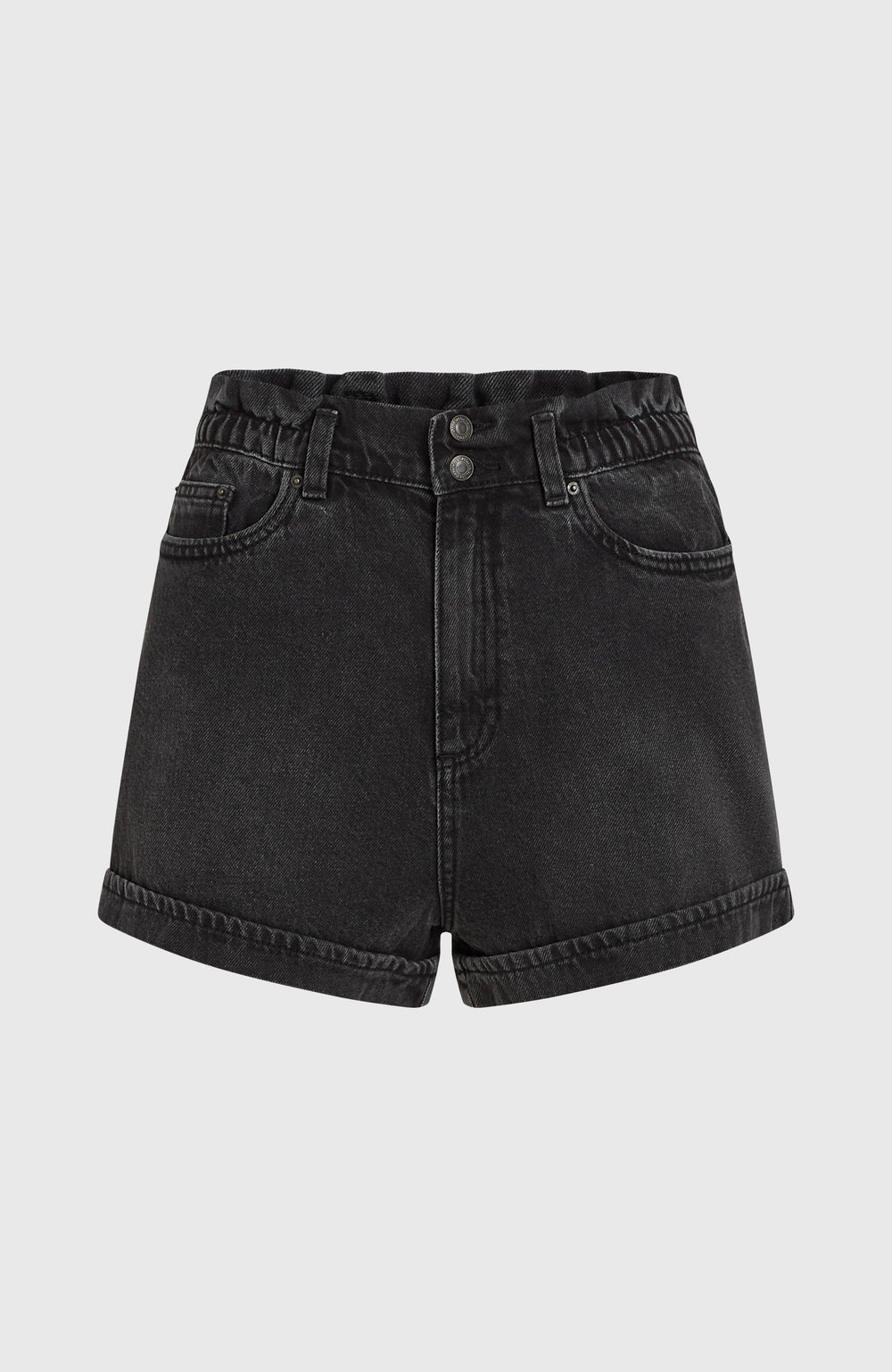 Tasia Denim Shorts Black Out