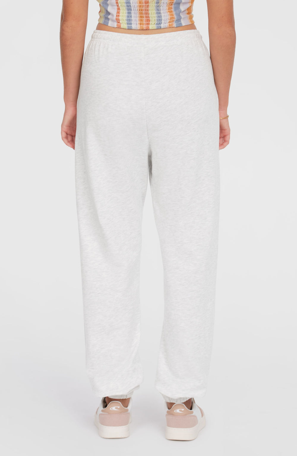 Beach Vintage Sweatpants White Melange