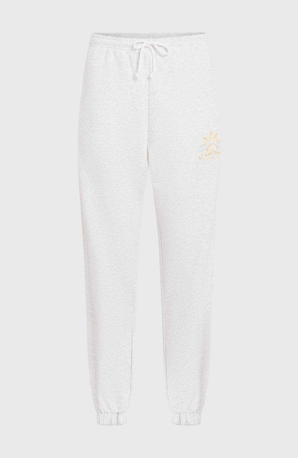 Beach Vintage Sweatpants White Melange
