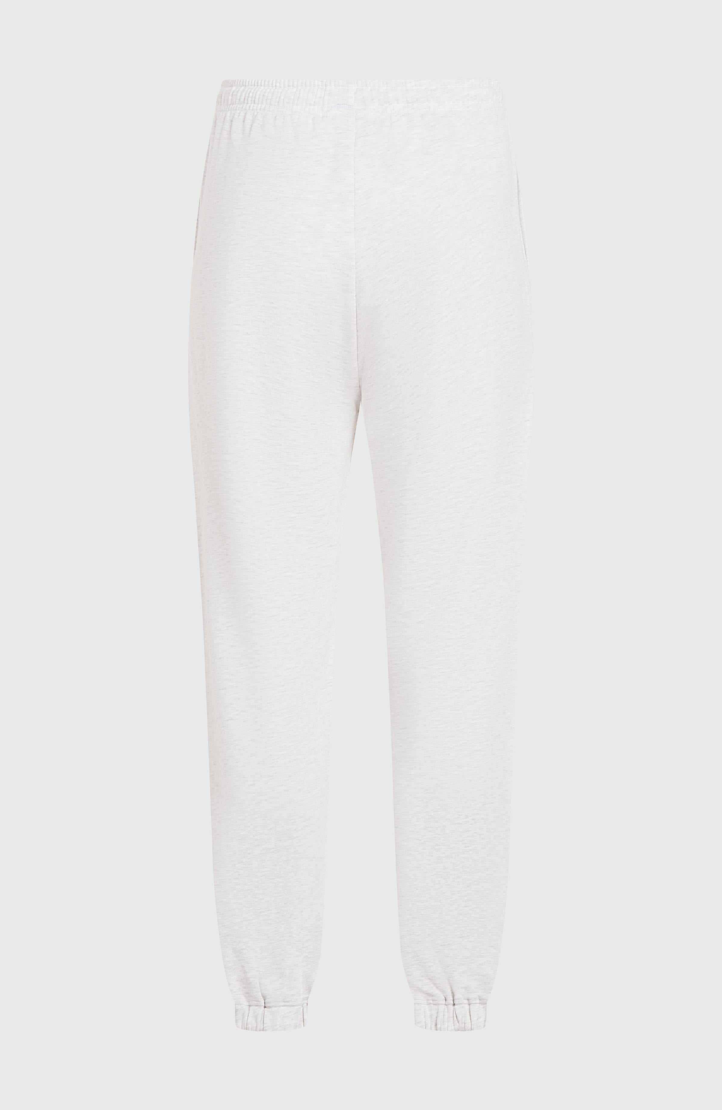 Beach Vintage Sweatpants White Melange