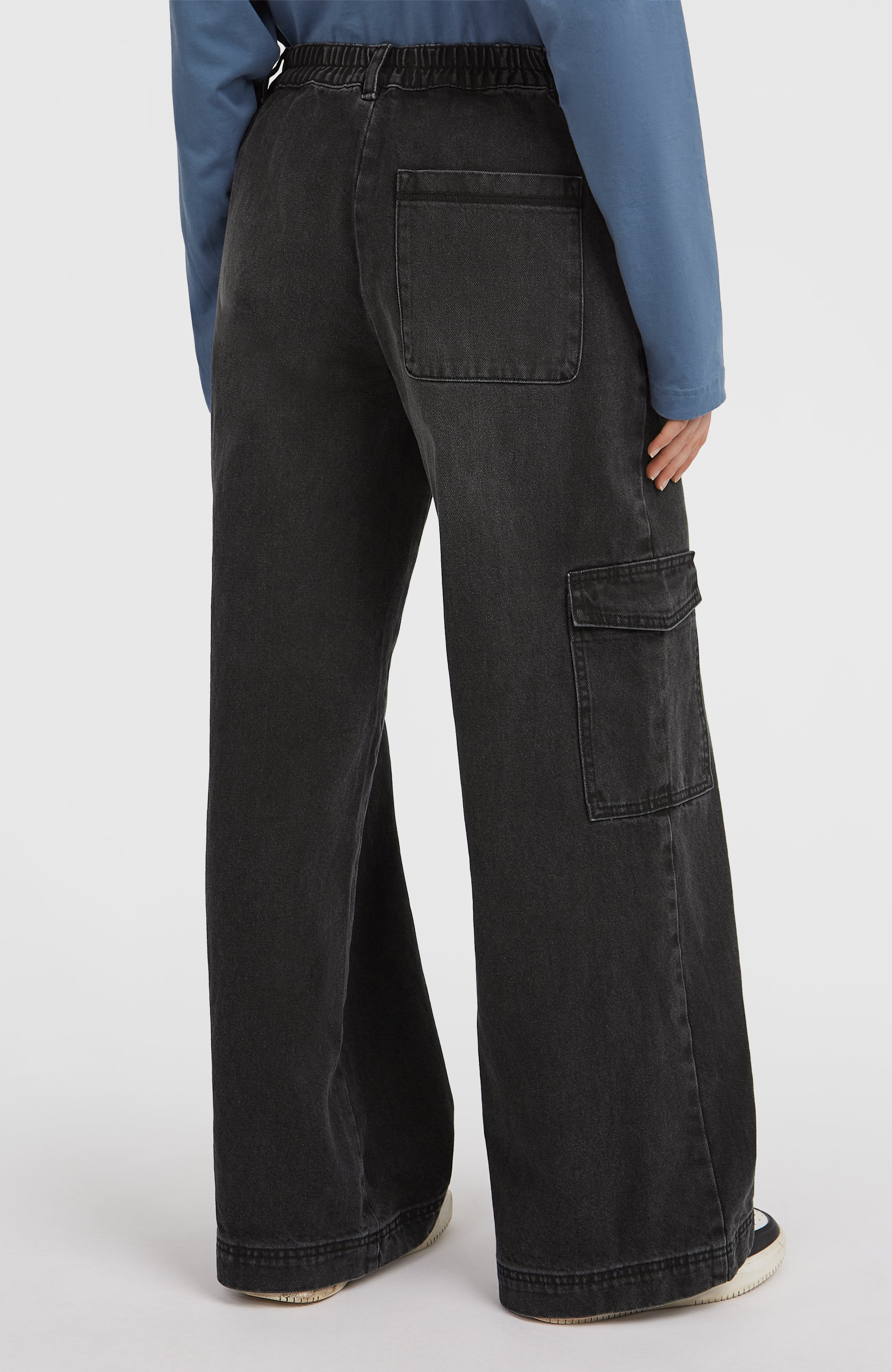 O'Riginals Denim Cargo Pants Black Out