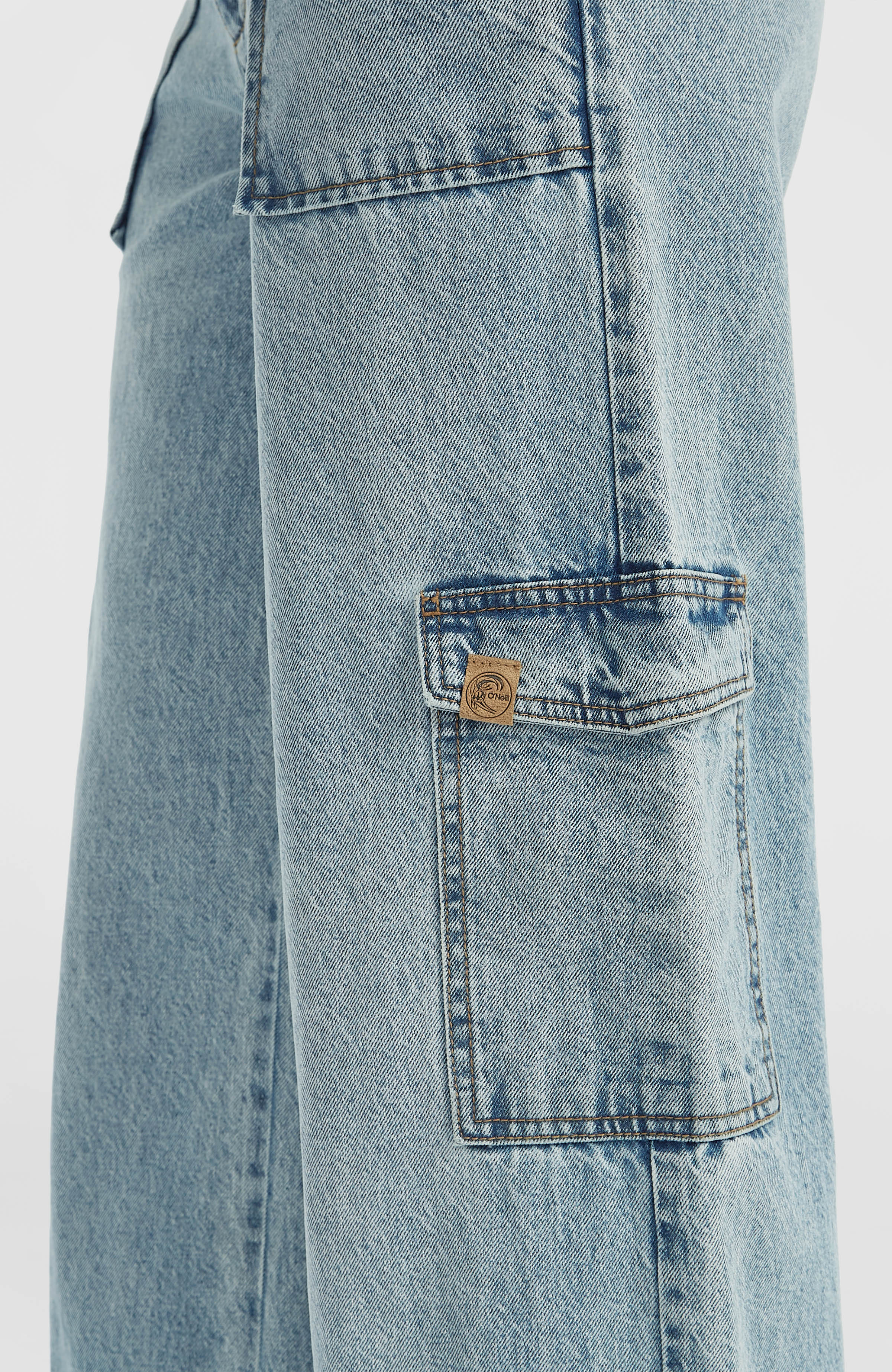 O'Riginals Denim Cargo Pants Denim Blue