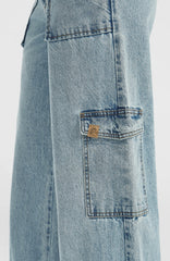 O'Riginals Denim Cargo Pants Denim Blue