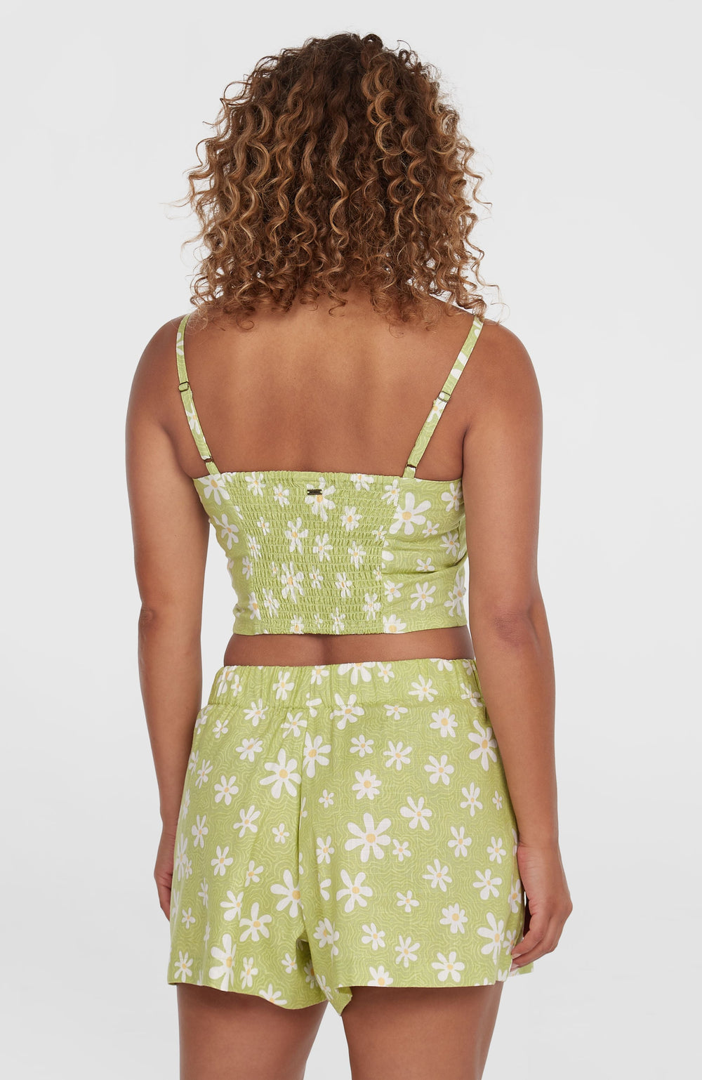 Beach Vintage Shorts Green Daisyline