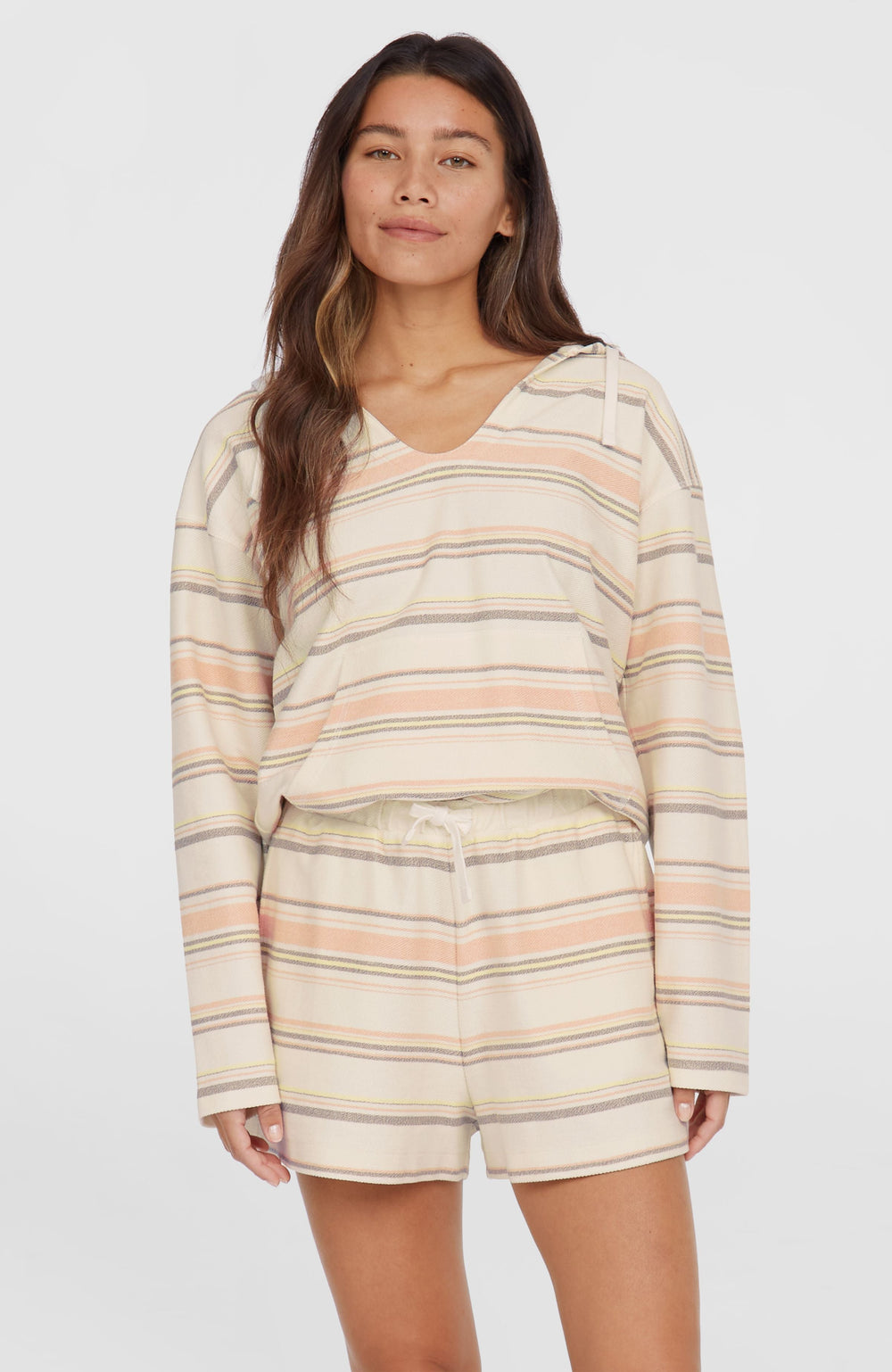 Bavaro Shorts White Bavarro Stripe