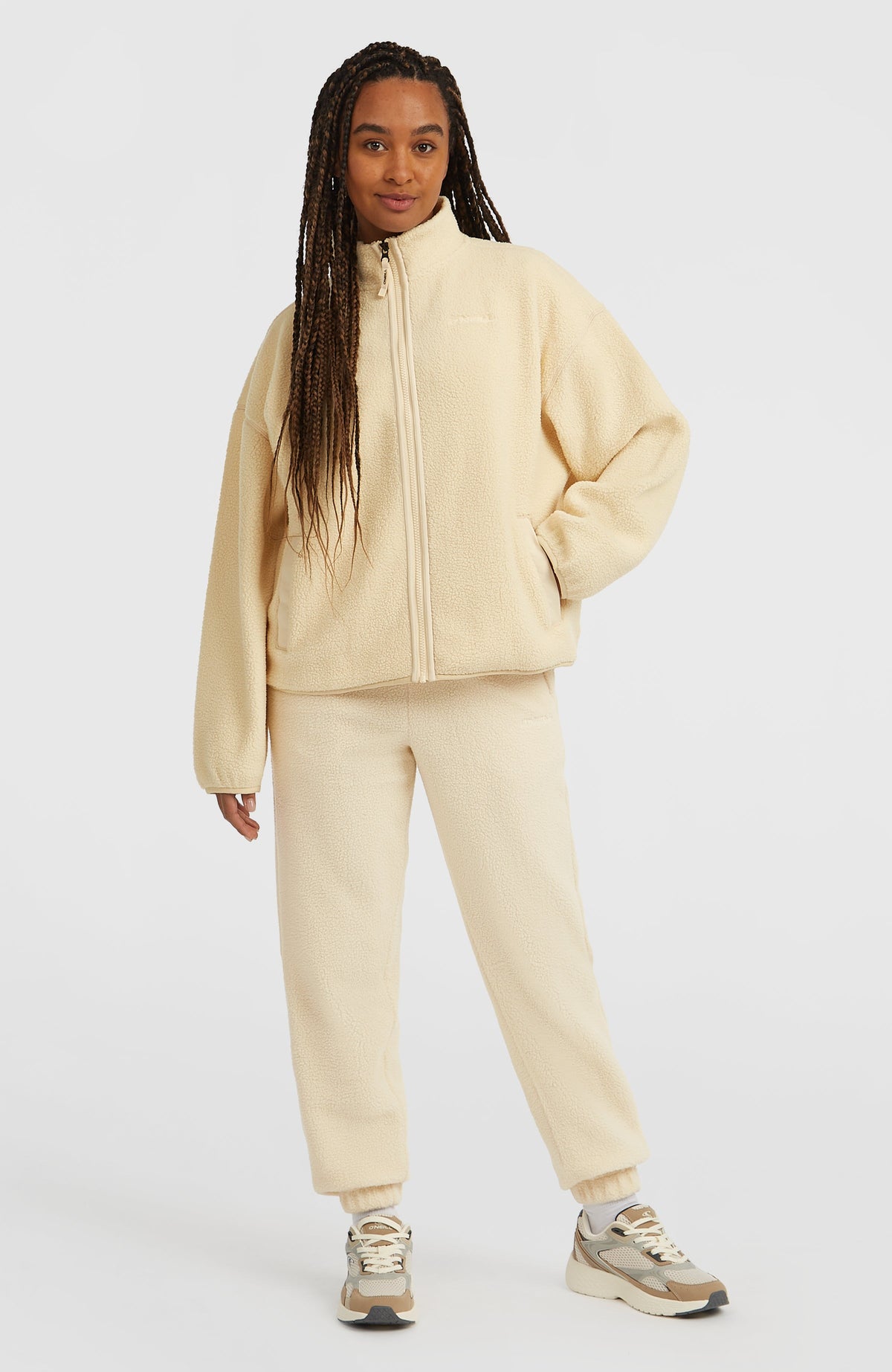 Must-Have High-Pile Sweatpants Macaron