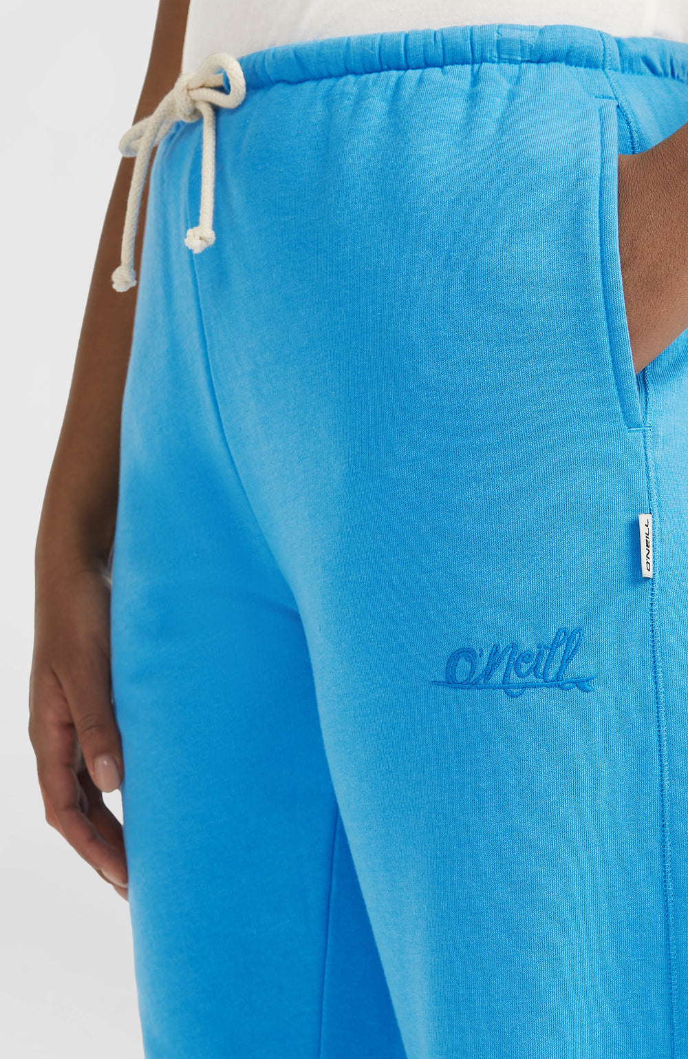 Essentials Script Sweatpants Blue Poppy