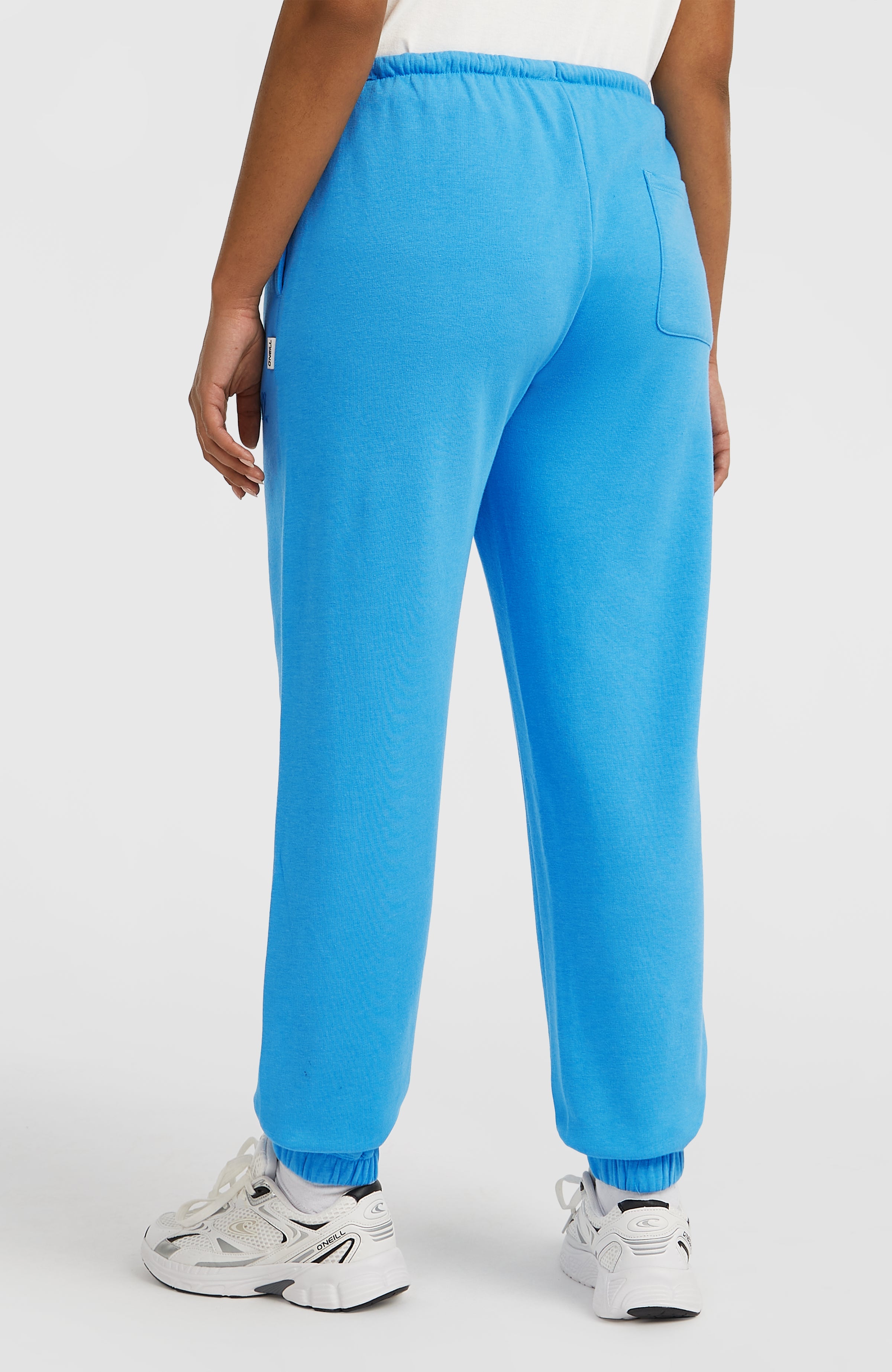 Essentials Script Sweatpants Blue Poppy