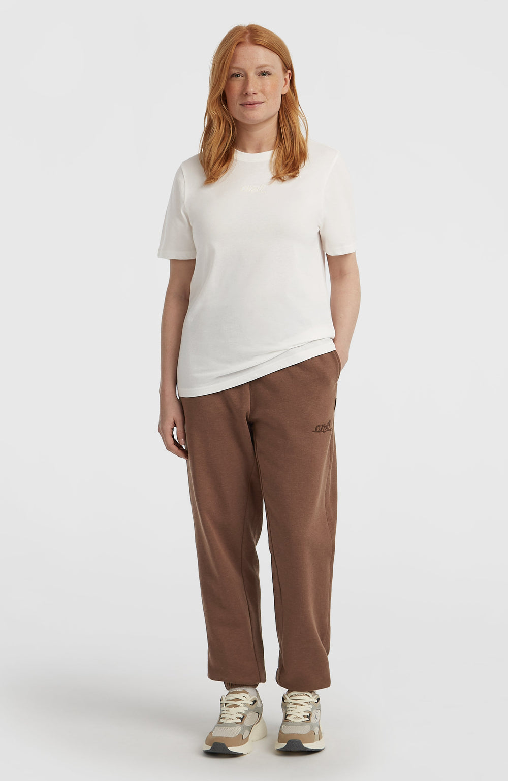 Essentials Script Sweatpants Hazel Spice