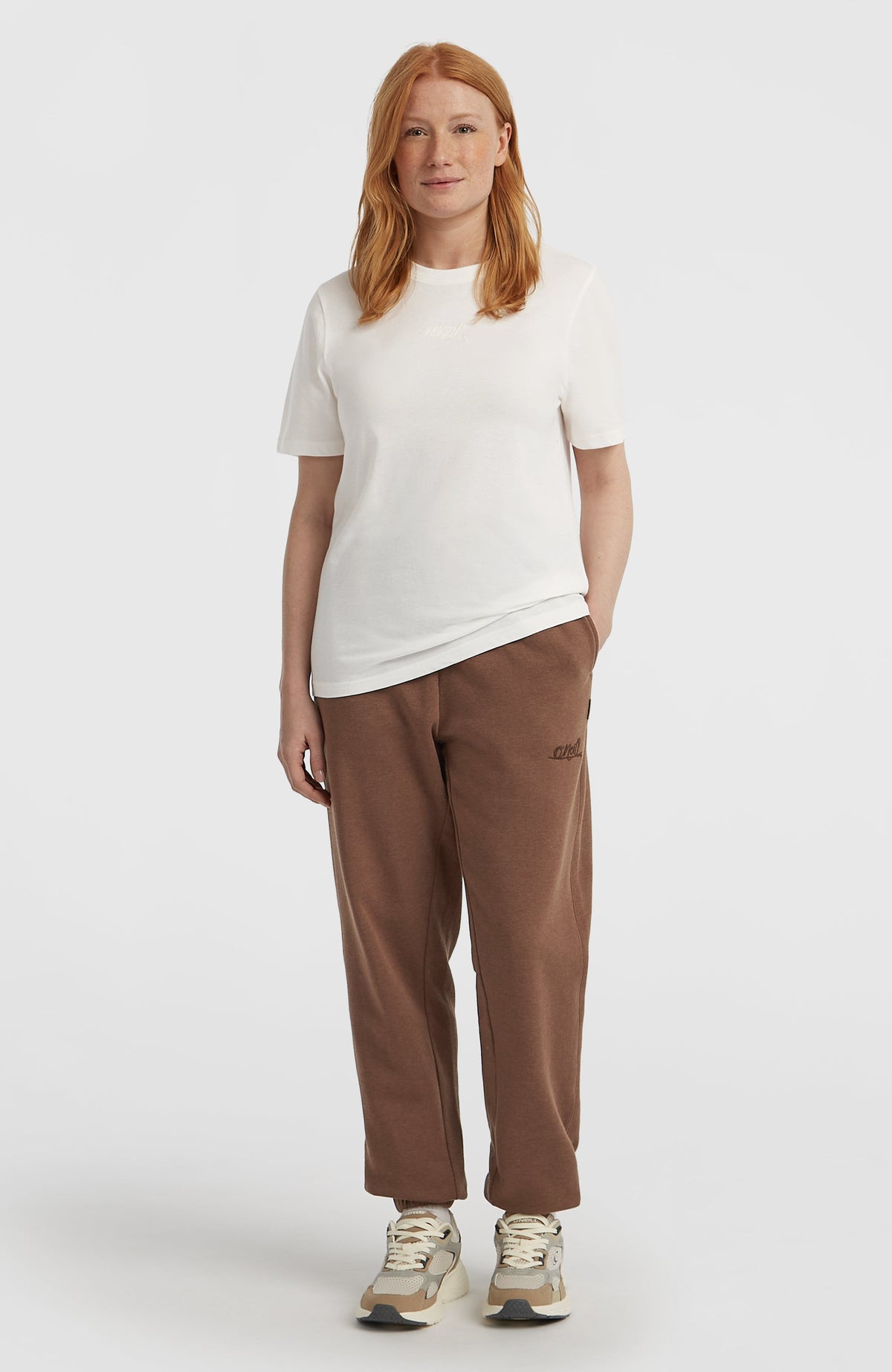 Essentials Script Sweatpants Hazel Spice