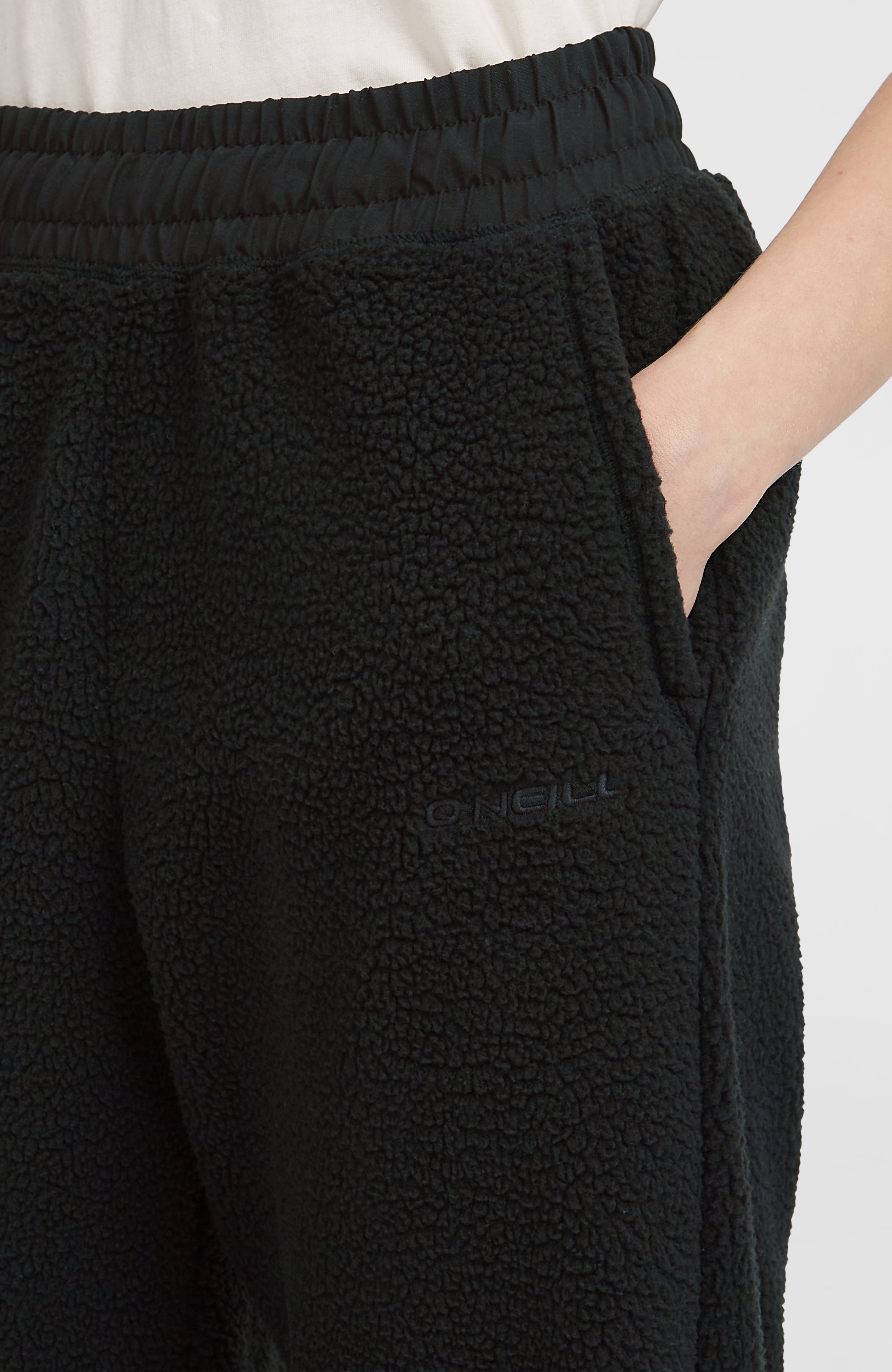 Must-Have High-Pile Sweatpants Black Out