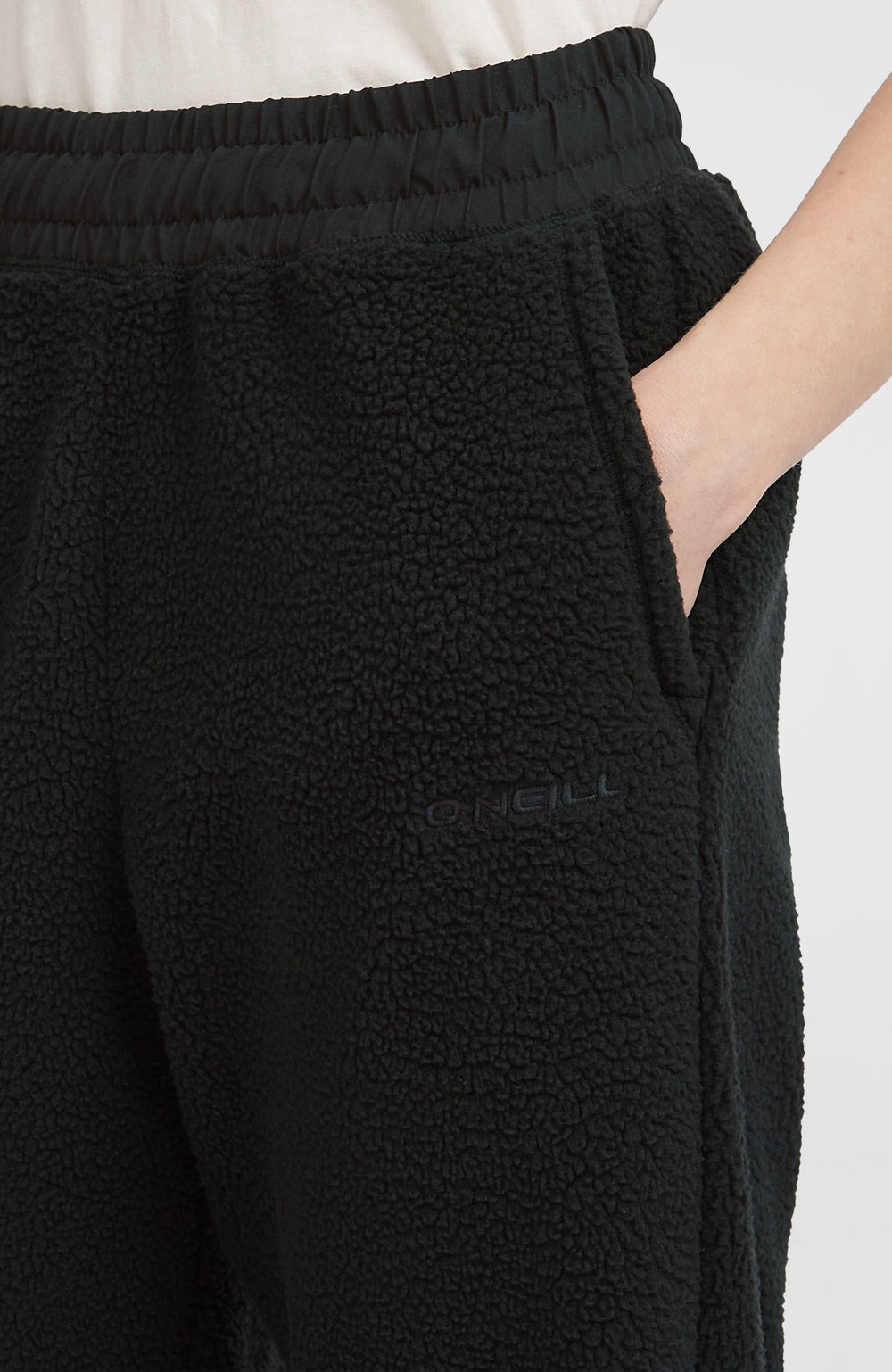 Must-Have High-Pile Sweatpants Black Out