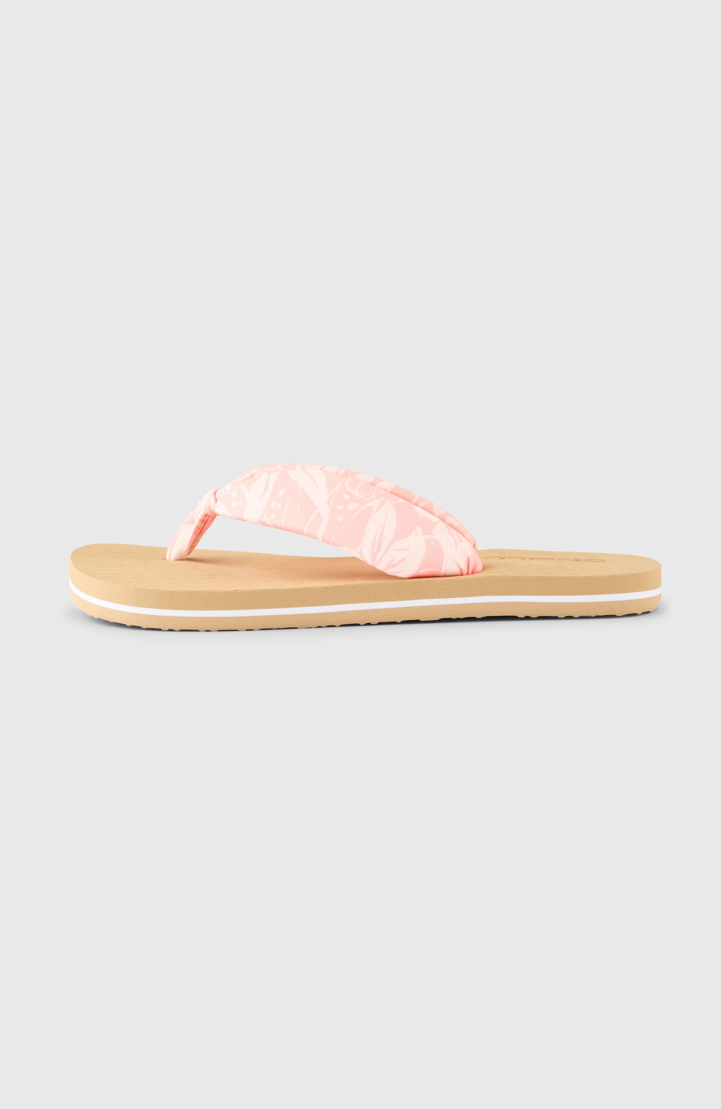 Ditsy Sun Sandals Peach Island Sky