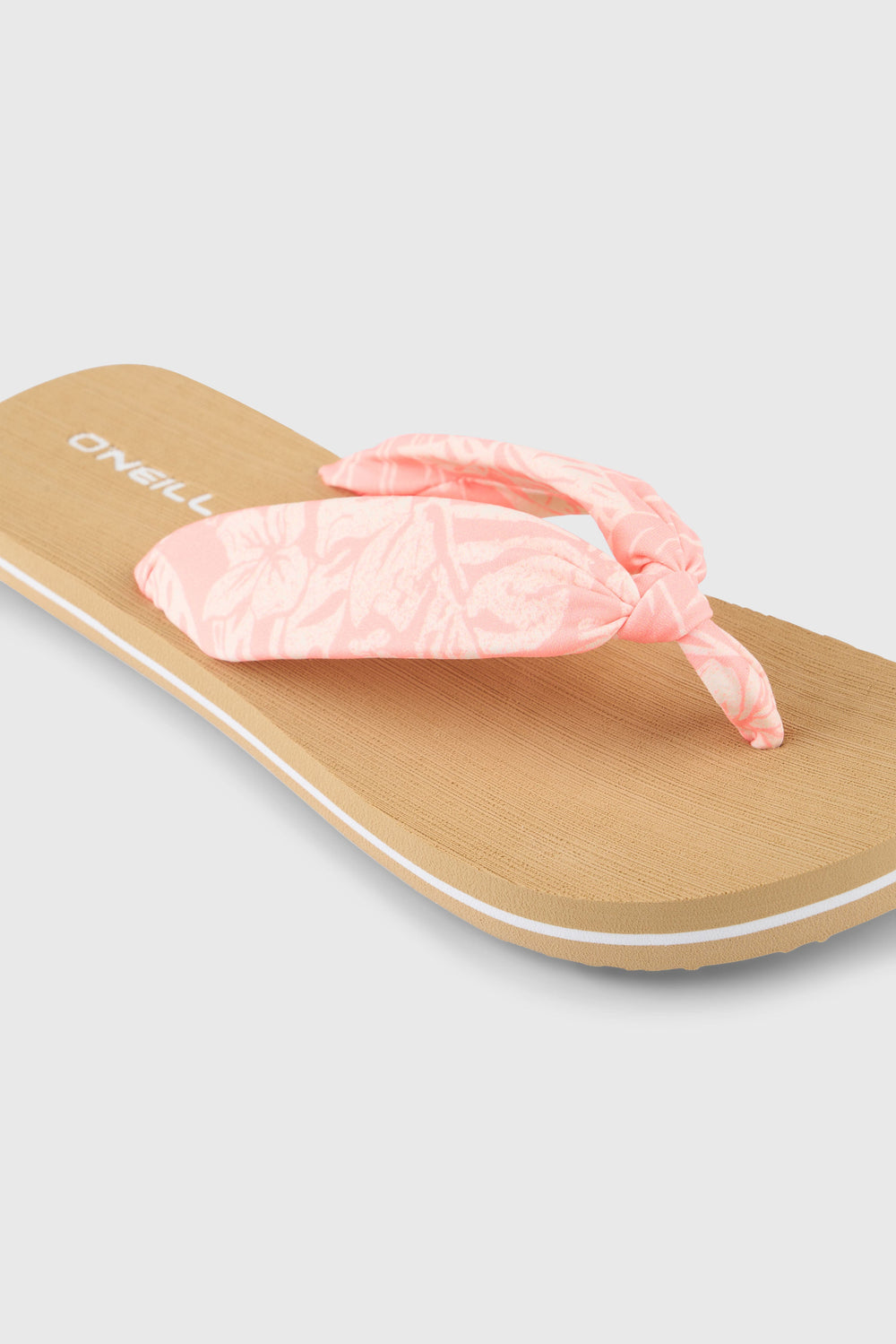 Ditsy Sun Sandals Peach Island Sky