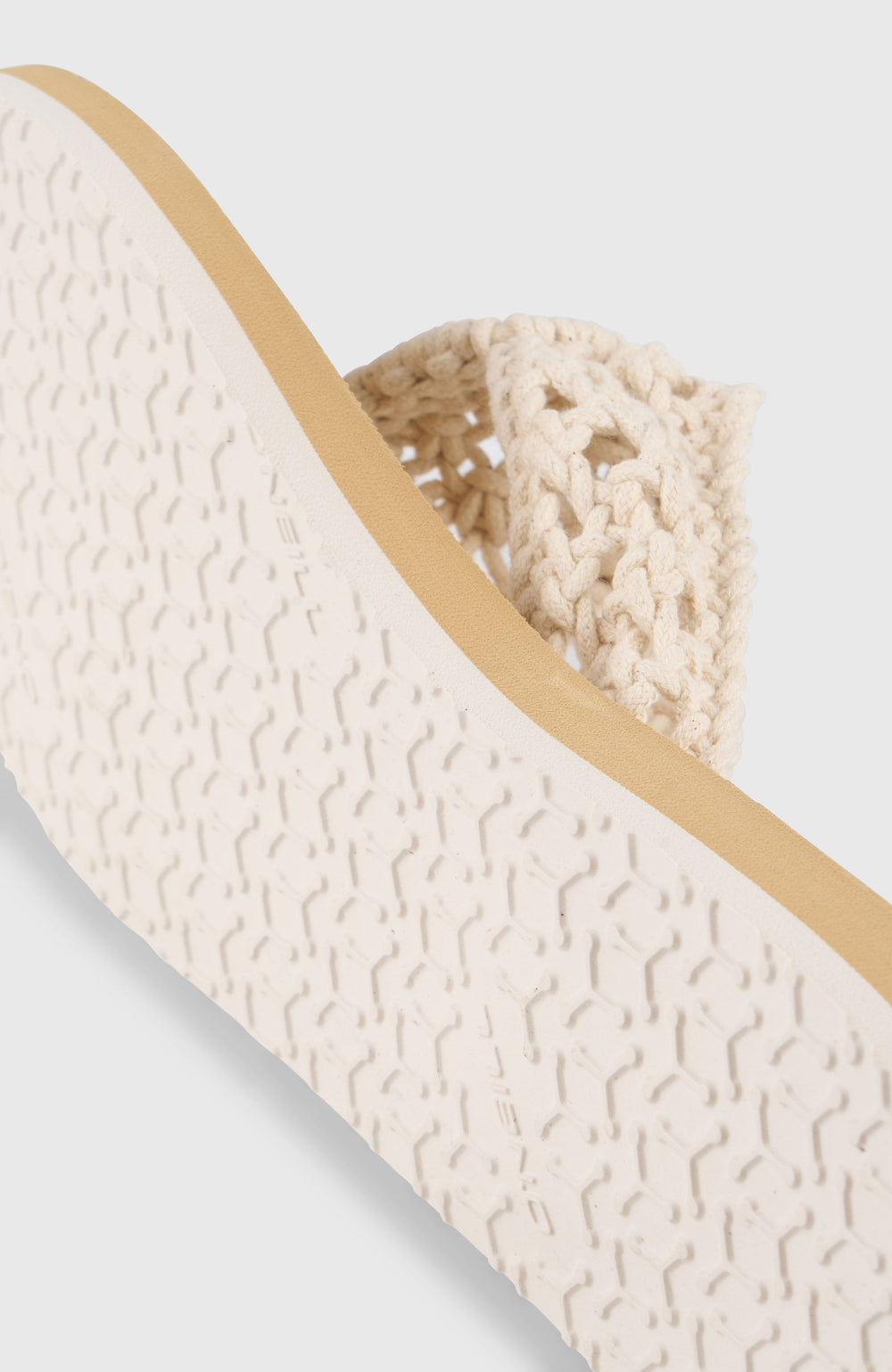 Ditsy Crochet Sandals Snow White