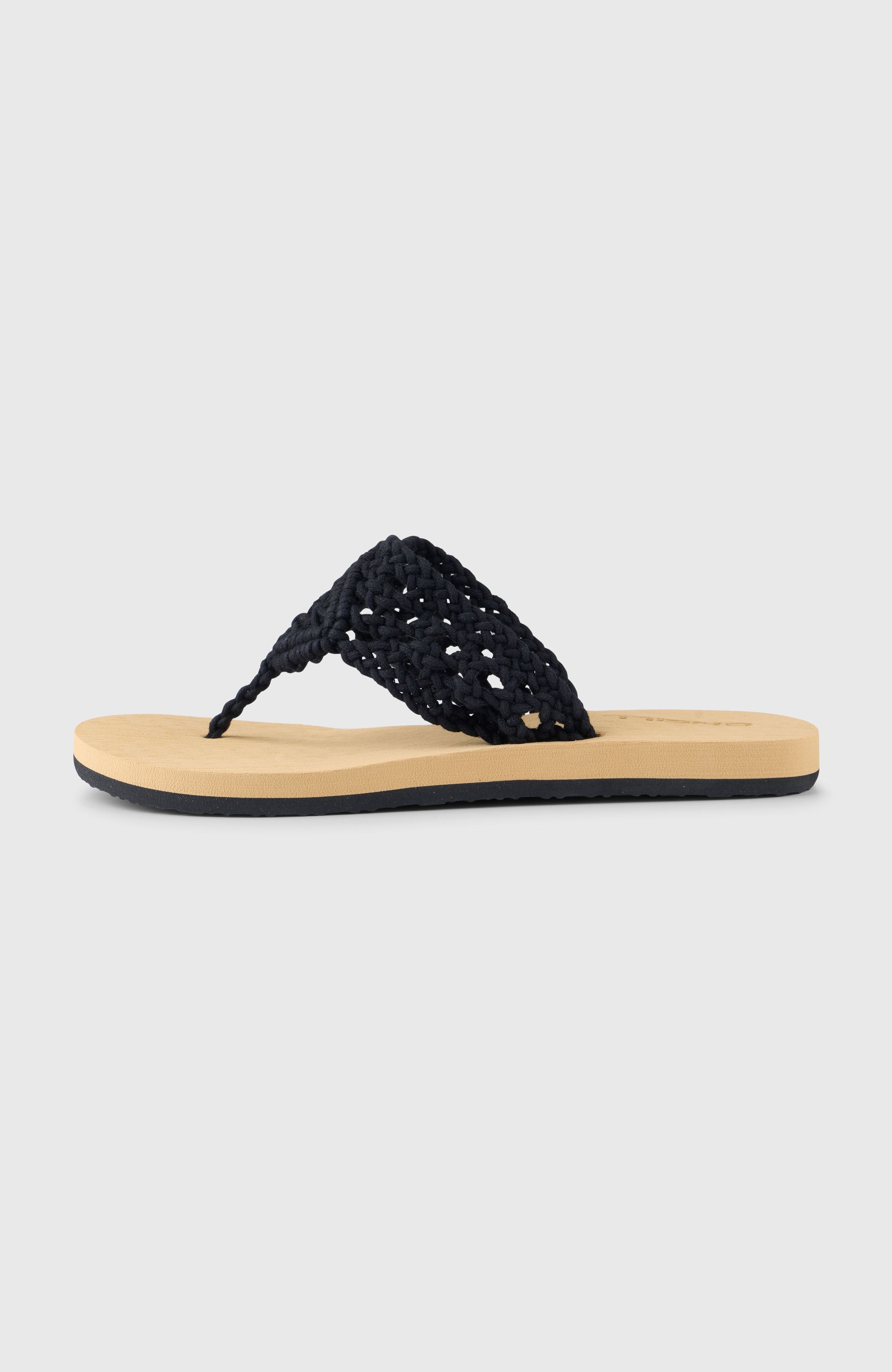Ditsy Crochet Sandals Black Out