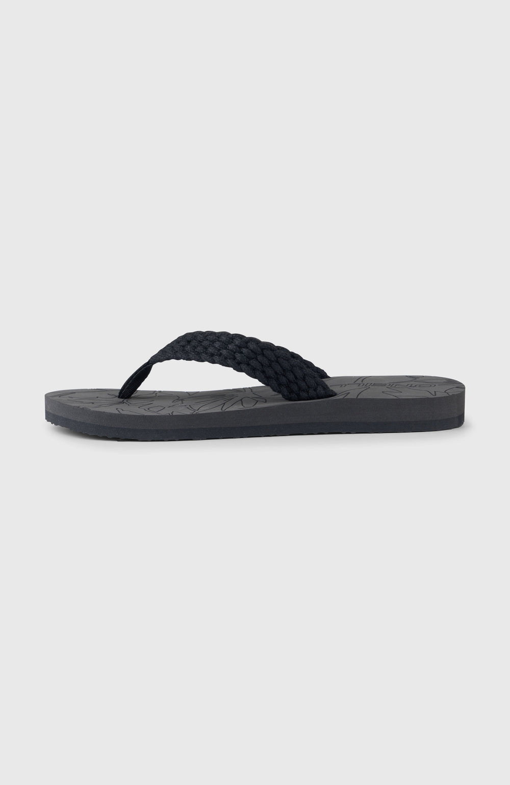 O'Neill Floral Sandals Black Out