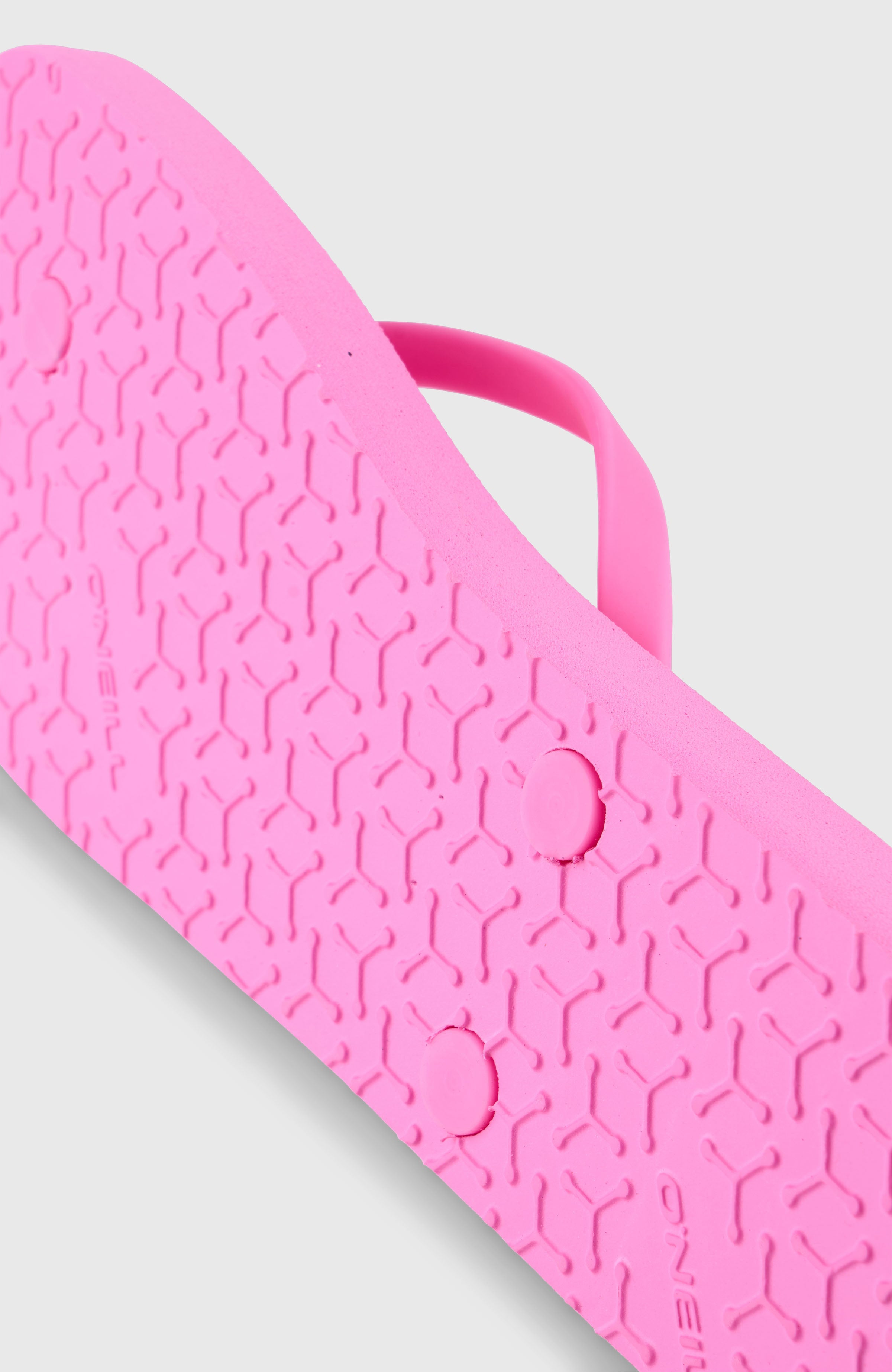 Profile Small Logo Sandals Electric Fuschia