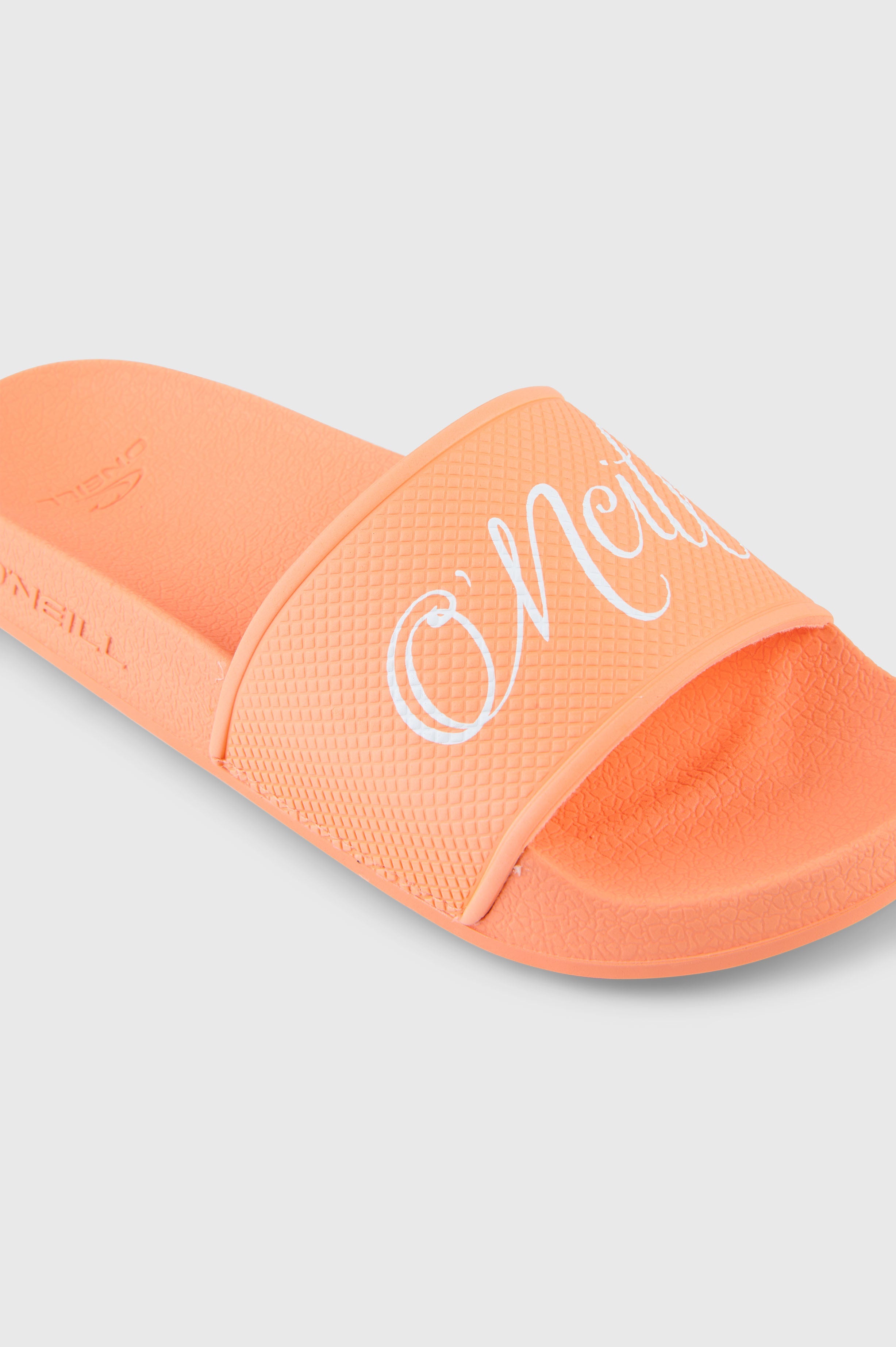 O'Neill Script Slides Funky Peach