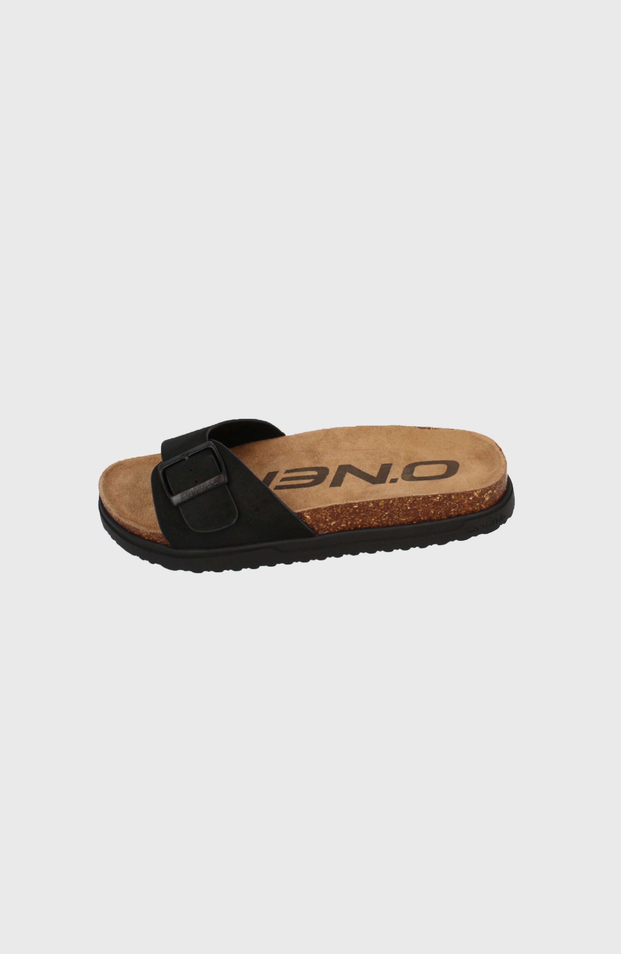 Solana Slider Sandals Black