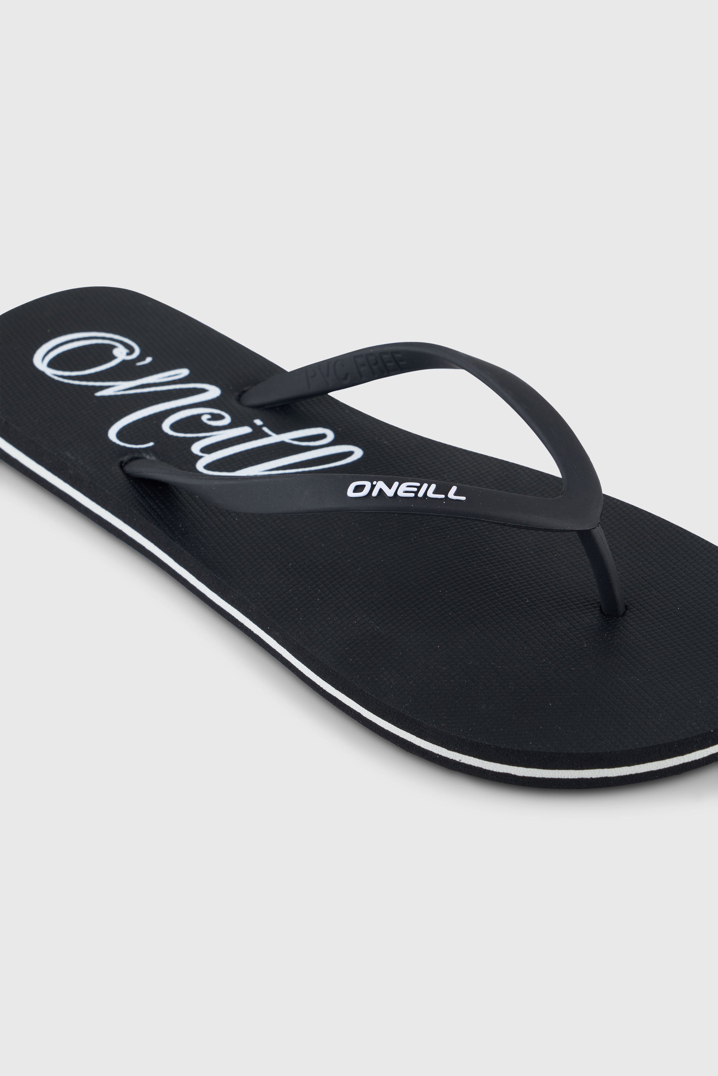 Profile Logo Sandals Black Out