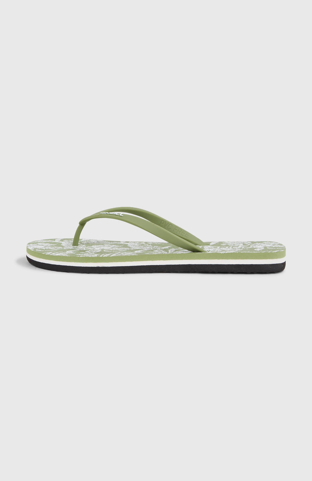 Profile Graphic Sandals Green Textured Jungle