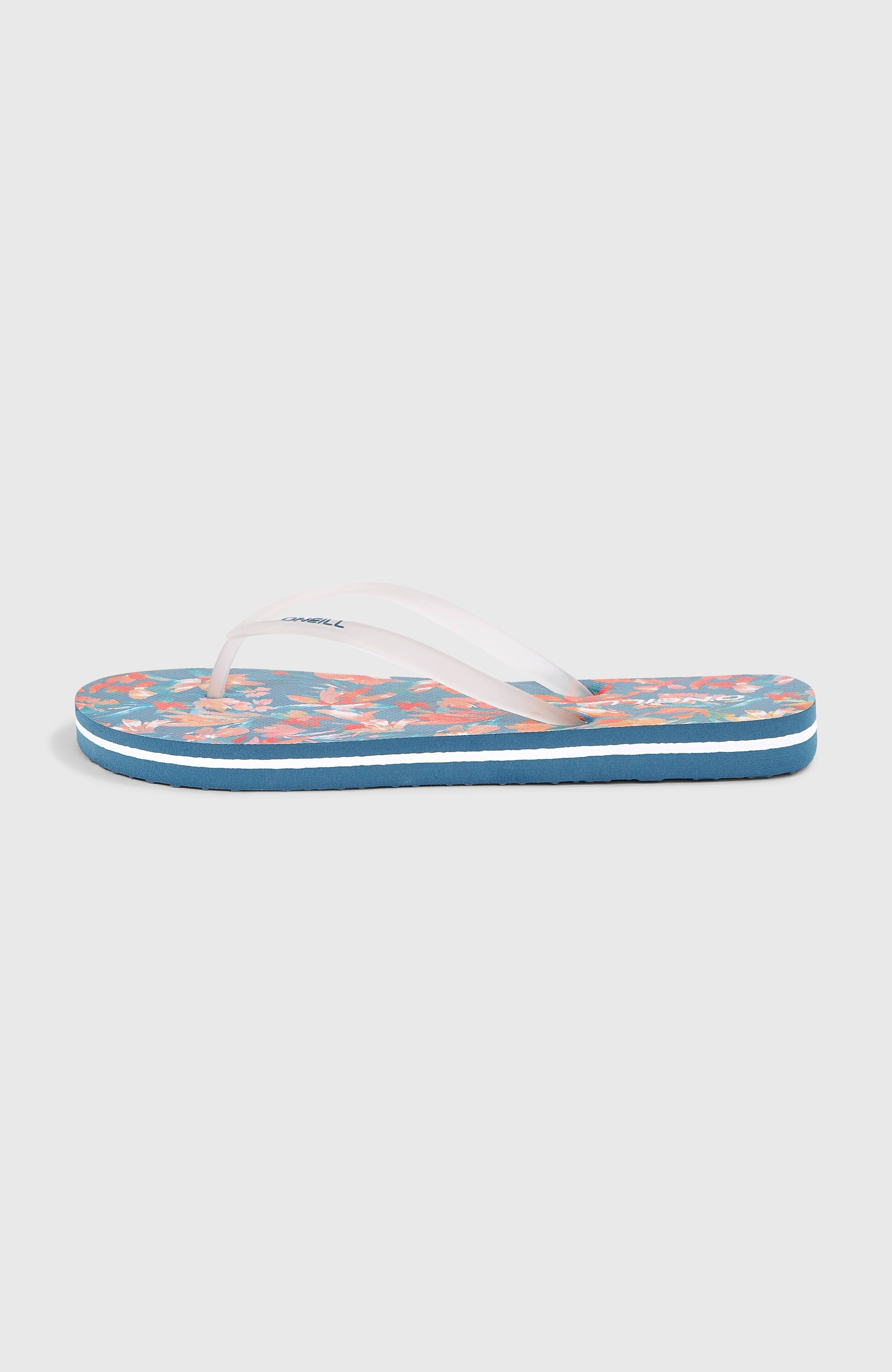 Profile Graphic Sandals Blue Painted Tropics