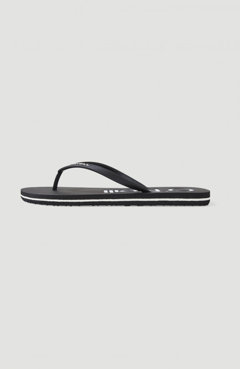 Profile Logo Sandals Black Out