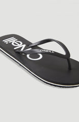 Profile Logo Sandals Black Out