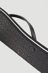 Profile Logo Sandals Black Out