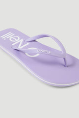 Profile Logo Sandals Purple Rose