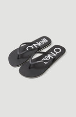 Profile Logo Sandals Black Out
