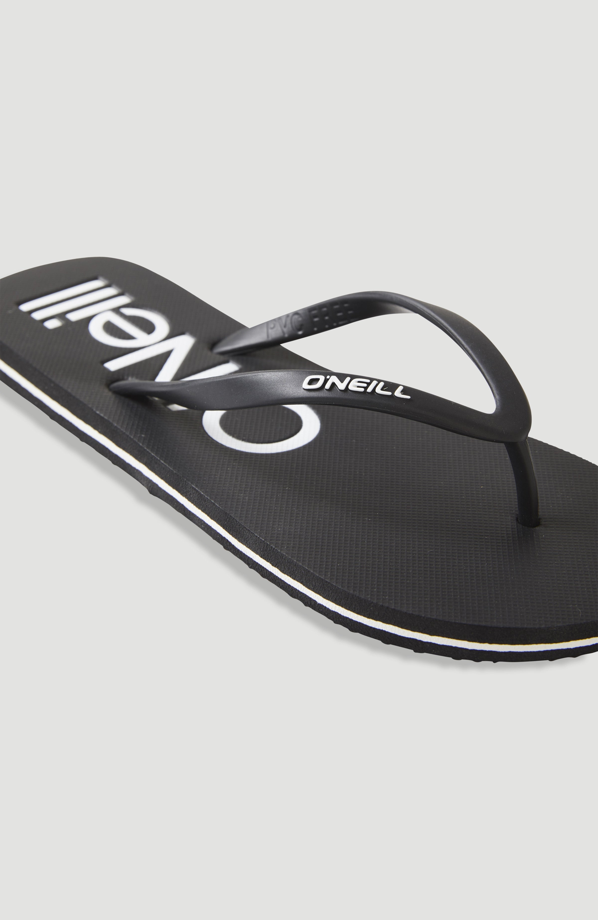 Profile Logo Sandals Black Out