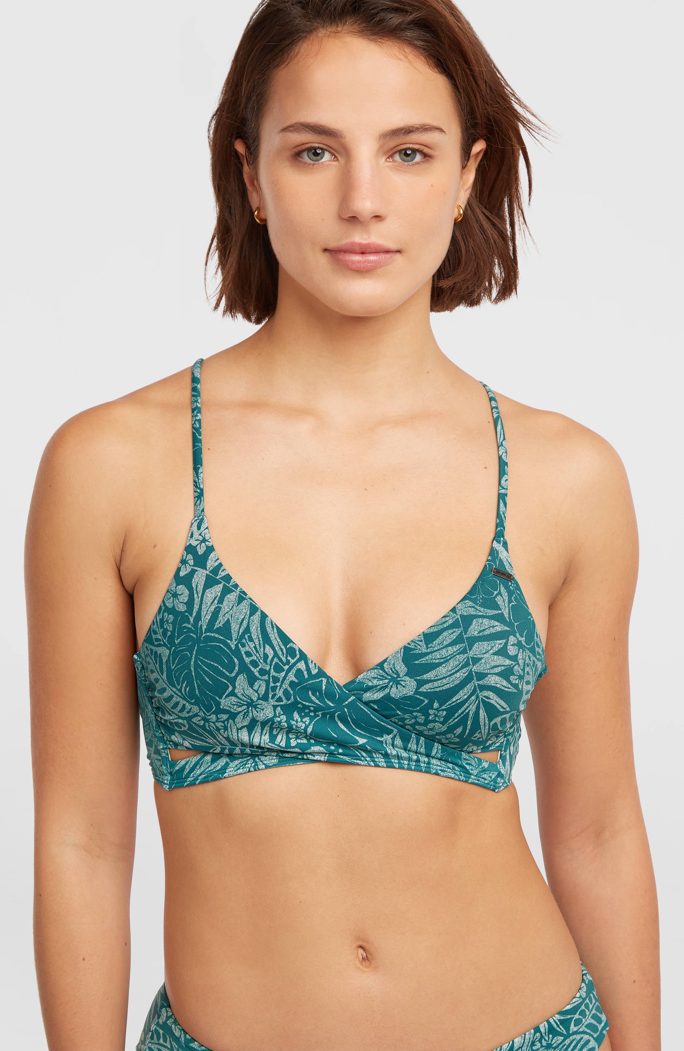Baay Bikini Top Green Island Sky