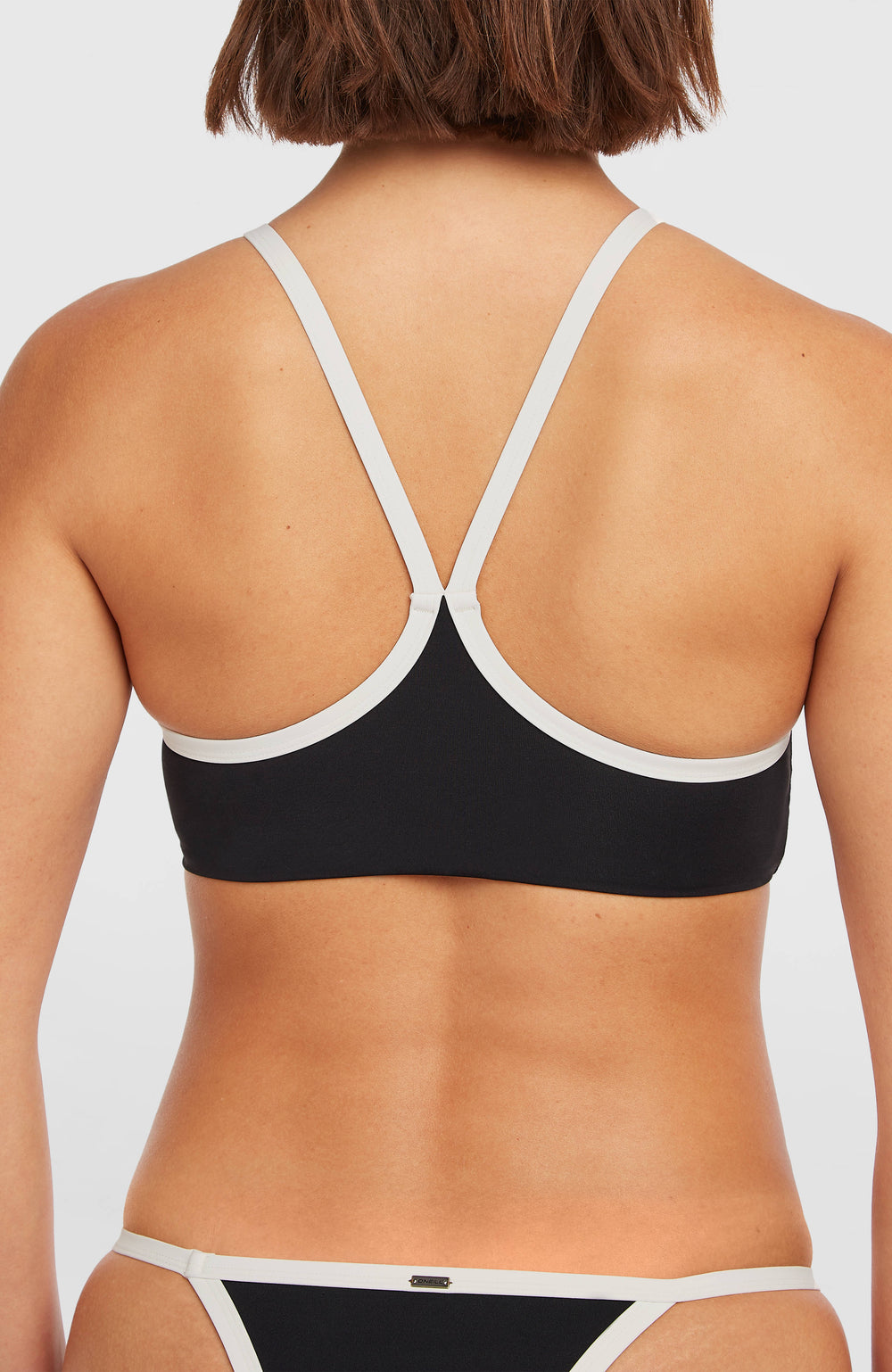 High-Neck Bikini Set Black Out