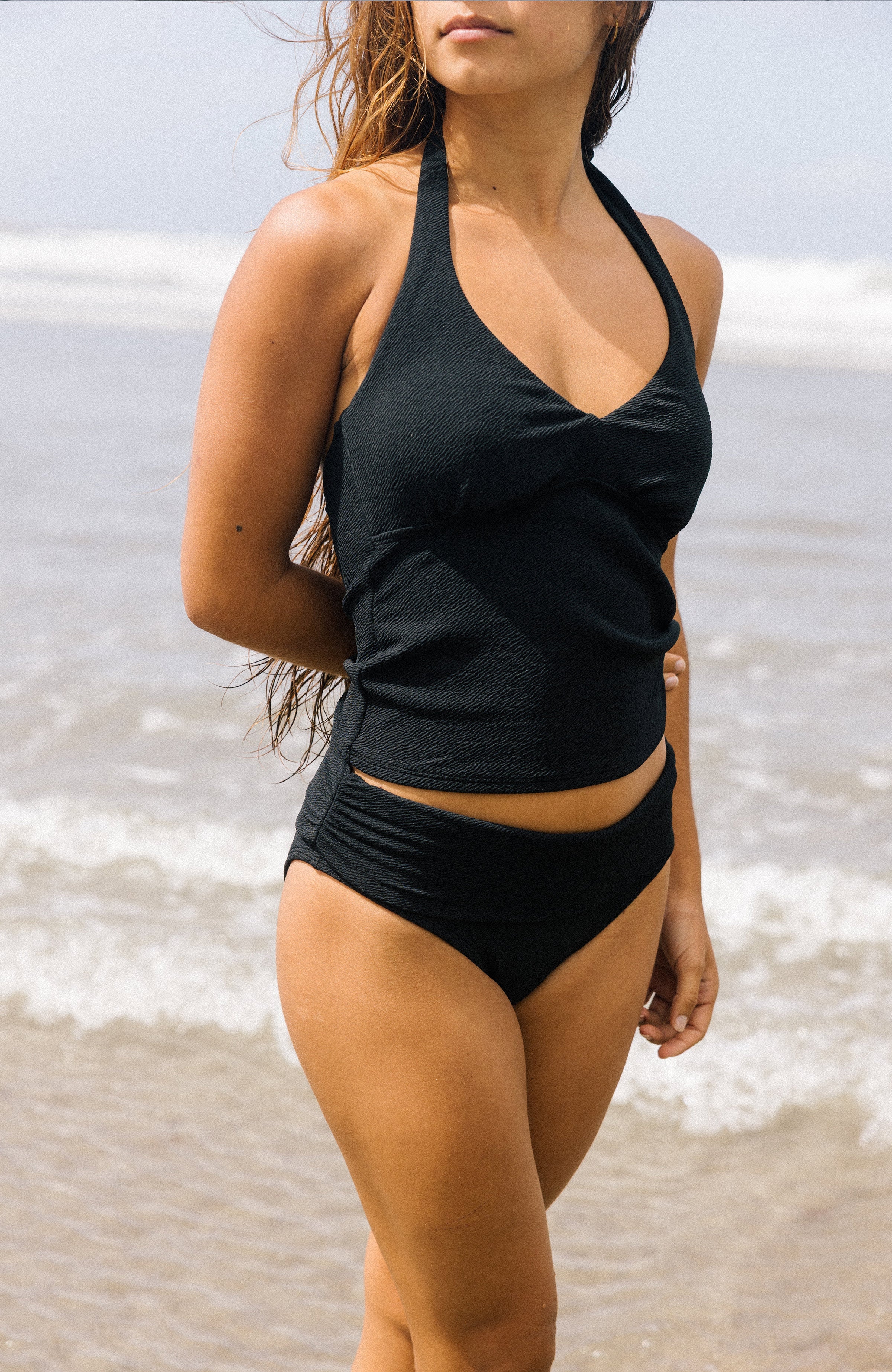 Tankini Bikini Set Black Out